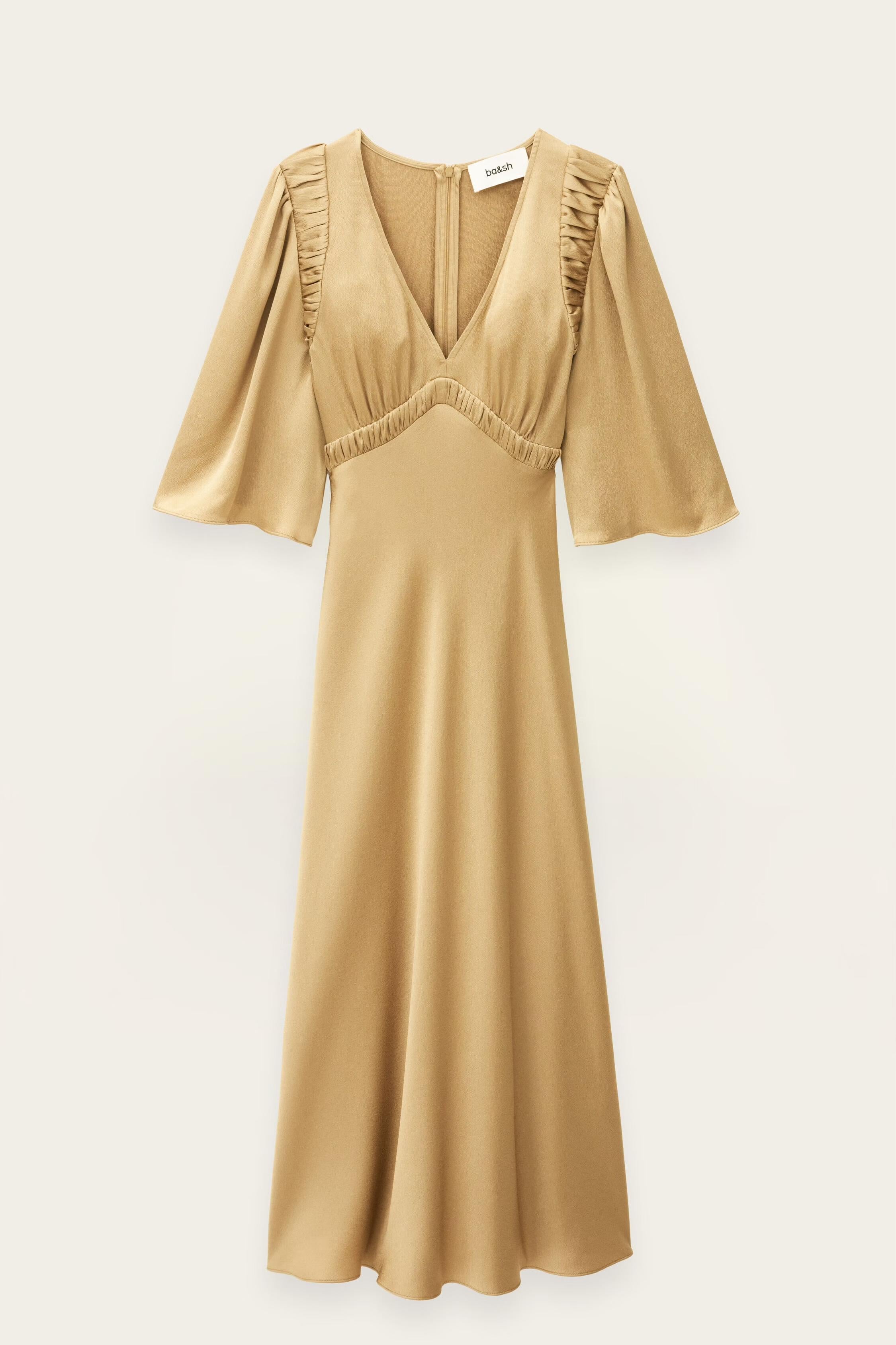 Midi Dress Charlotte Brown