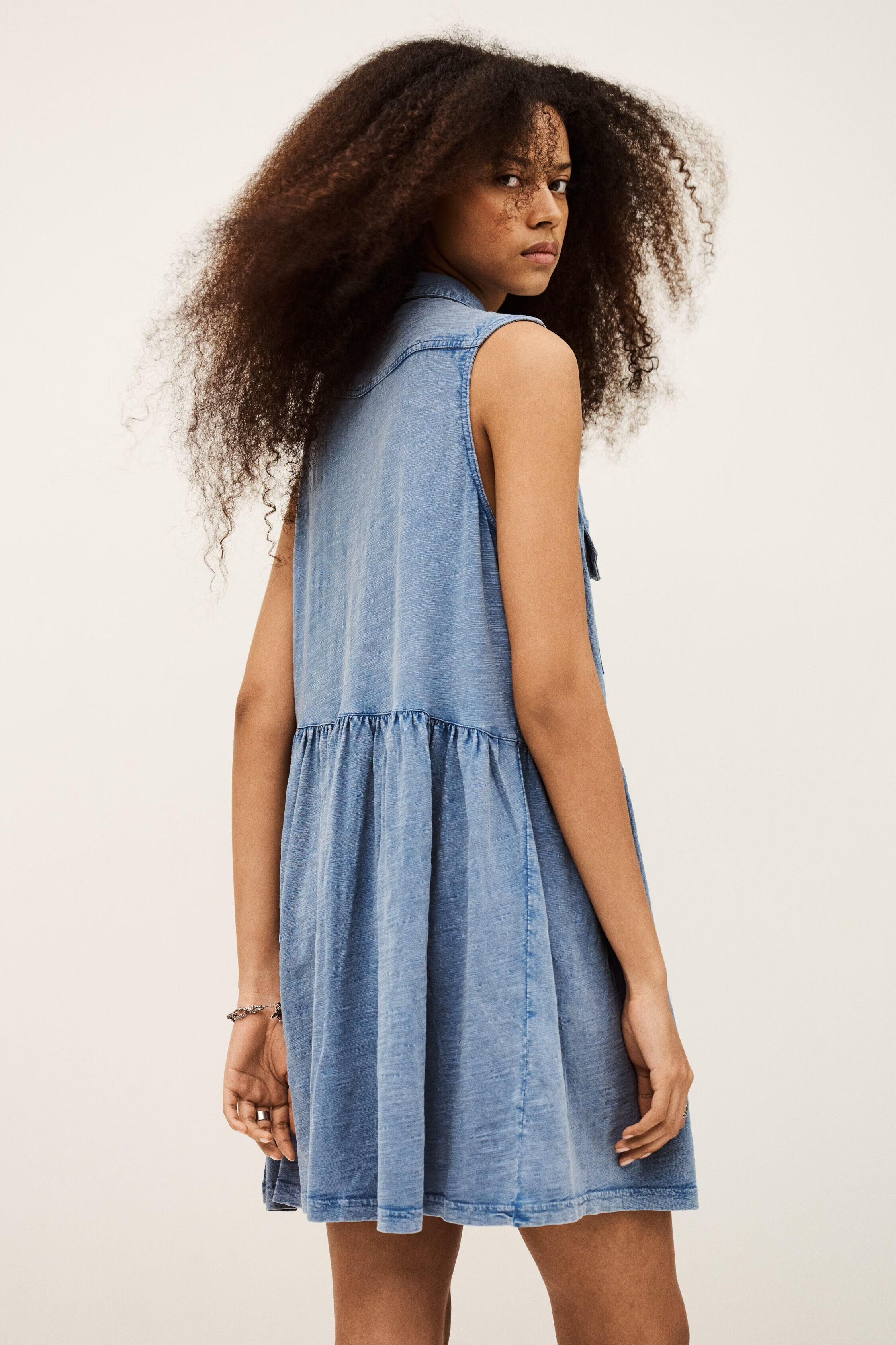 Shirt Dress Ilona Blue