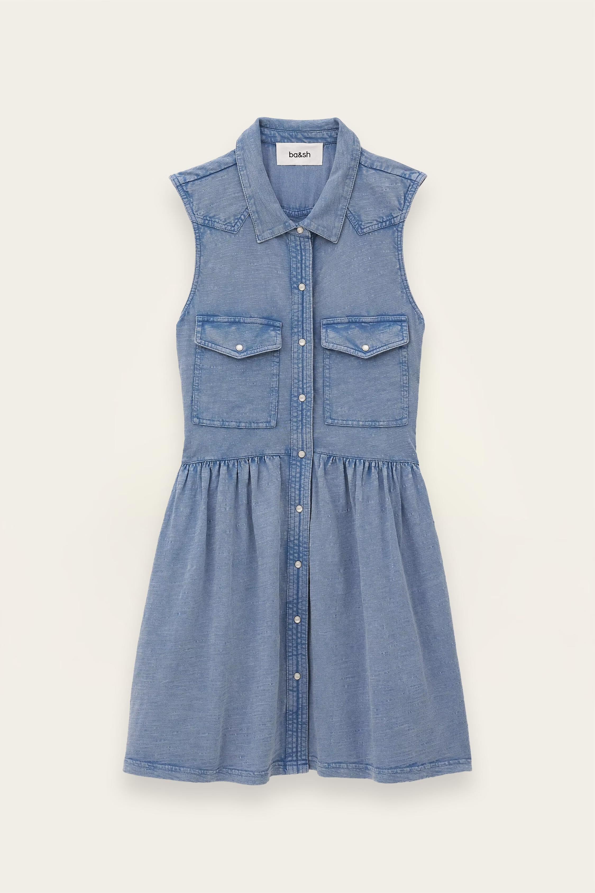Shirt Dress Ilona Blue