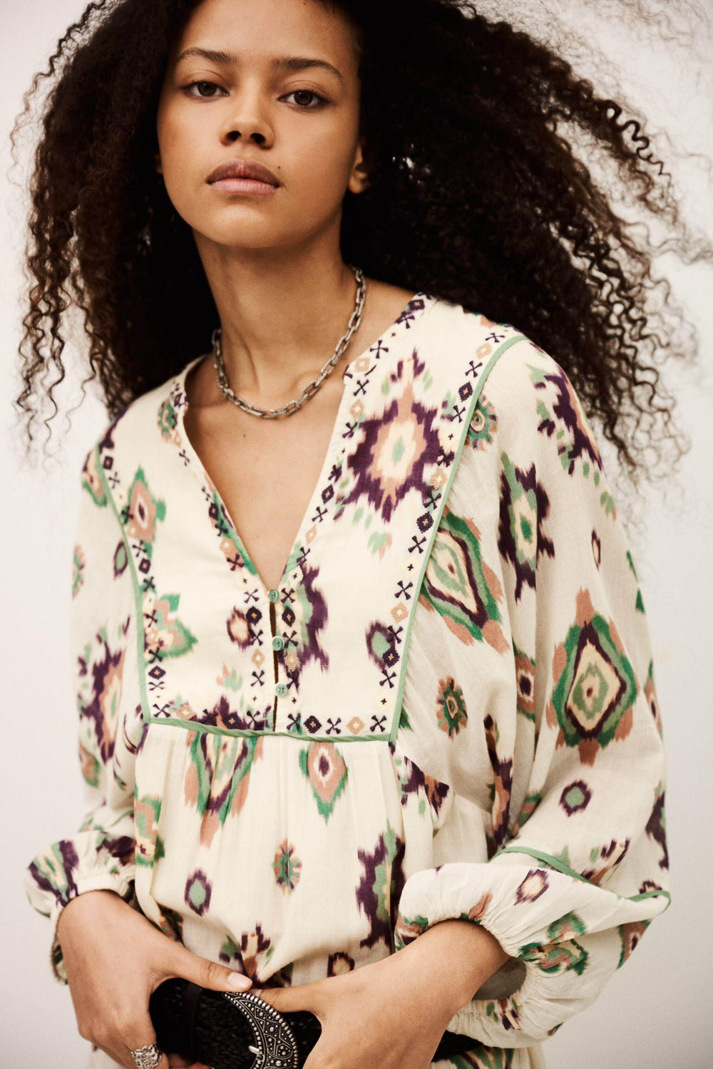 Midi Dress Oelia Off-White