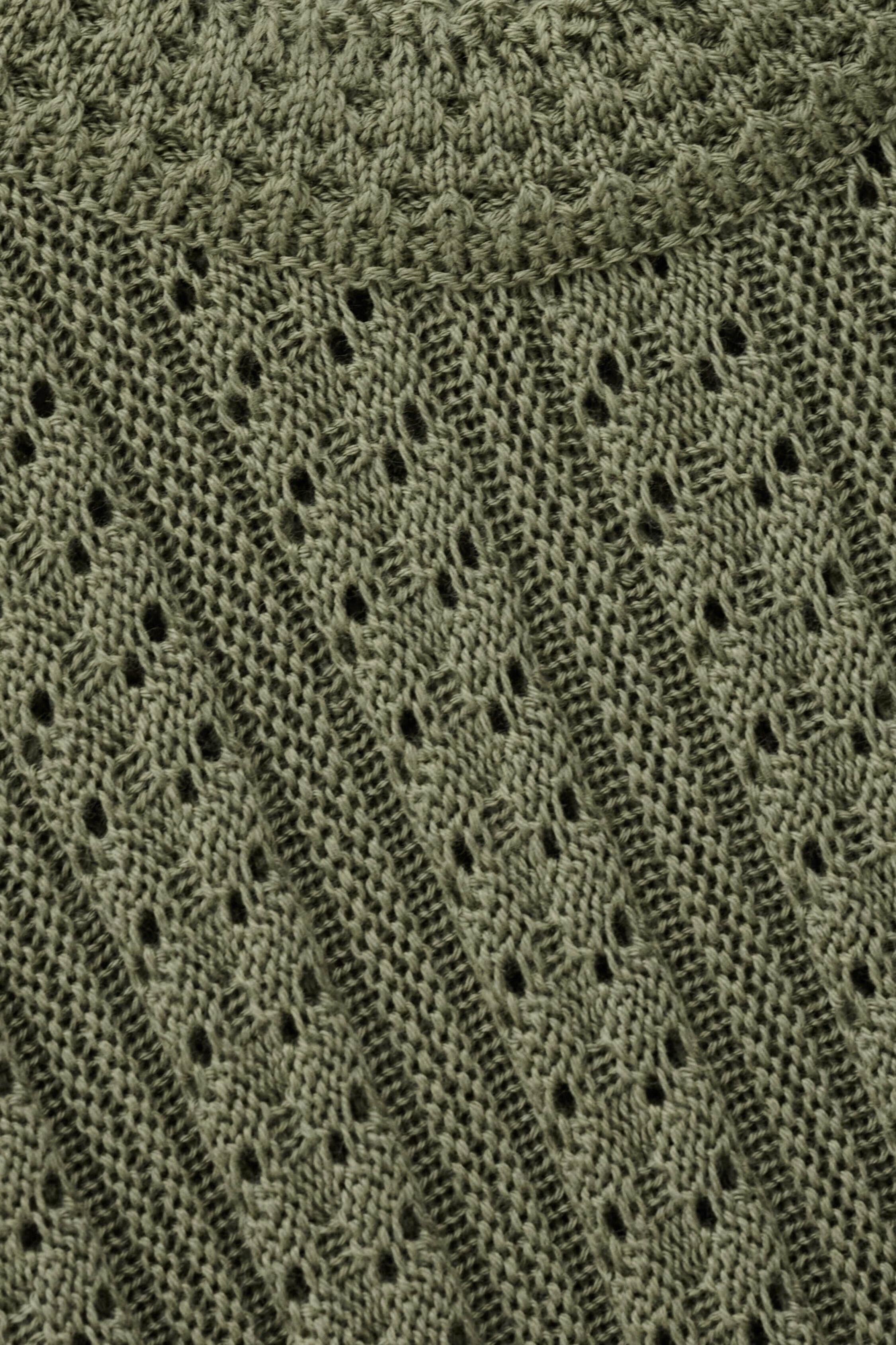 Pleated Sleeveless Knit Dress Sinnta Green
