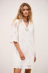 Mini Dress Malo Off-White