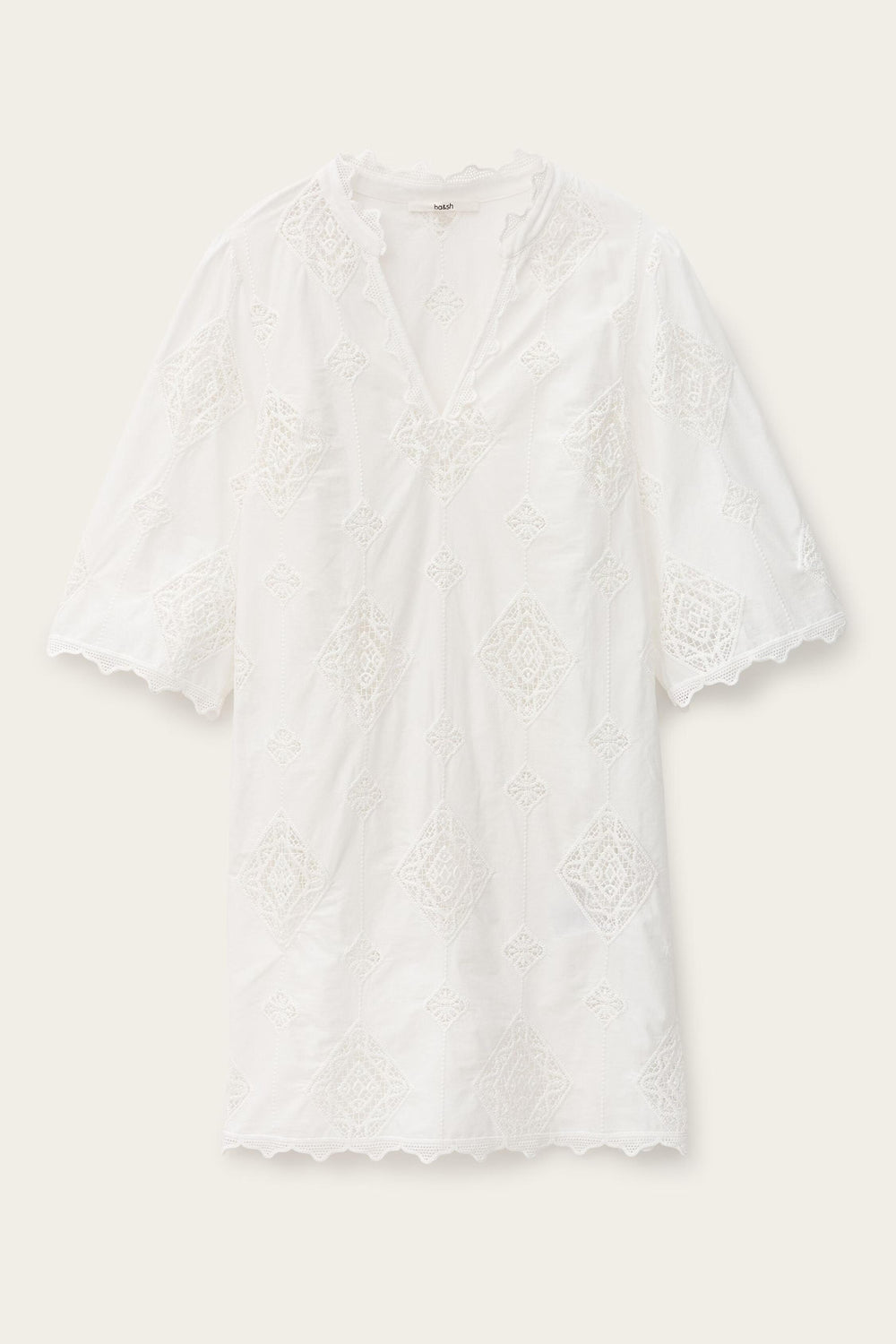 Mini Dress Malo Off-White