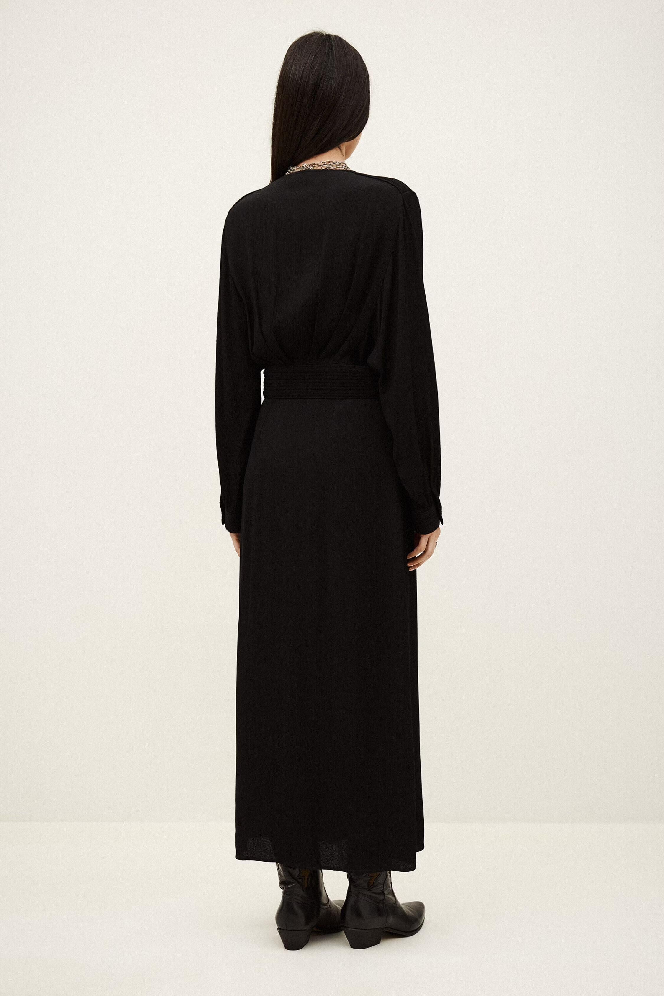Elegant Midi Dress Ambra Black