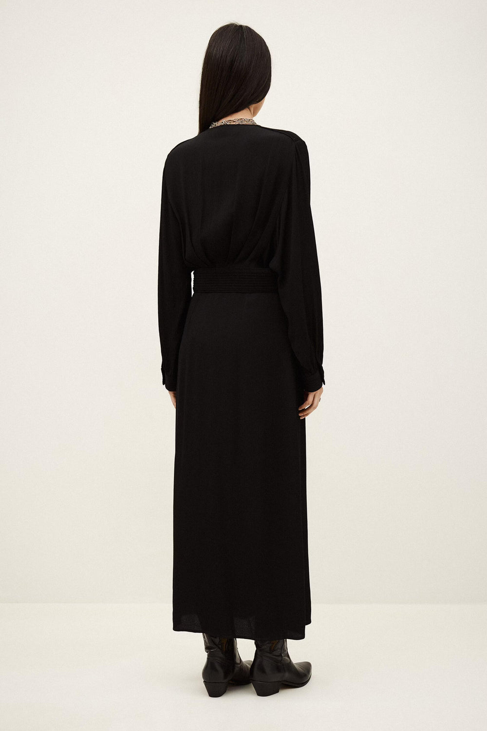 Elegant Midi Dress Ambra Black