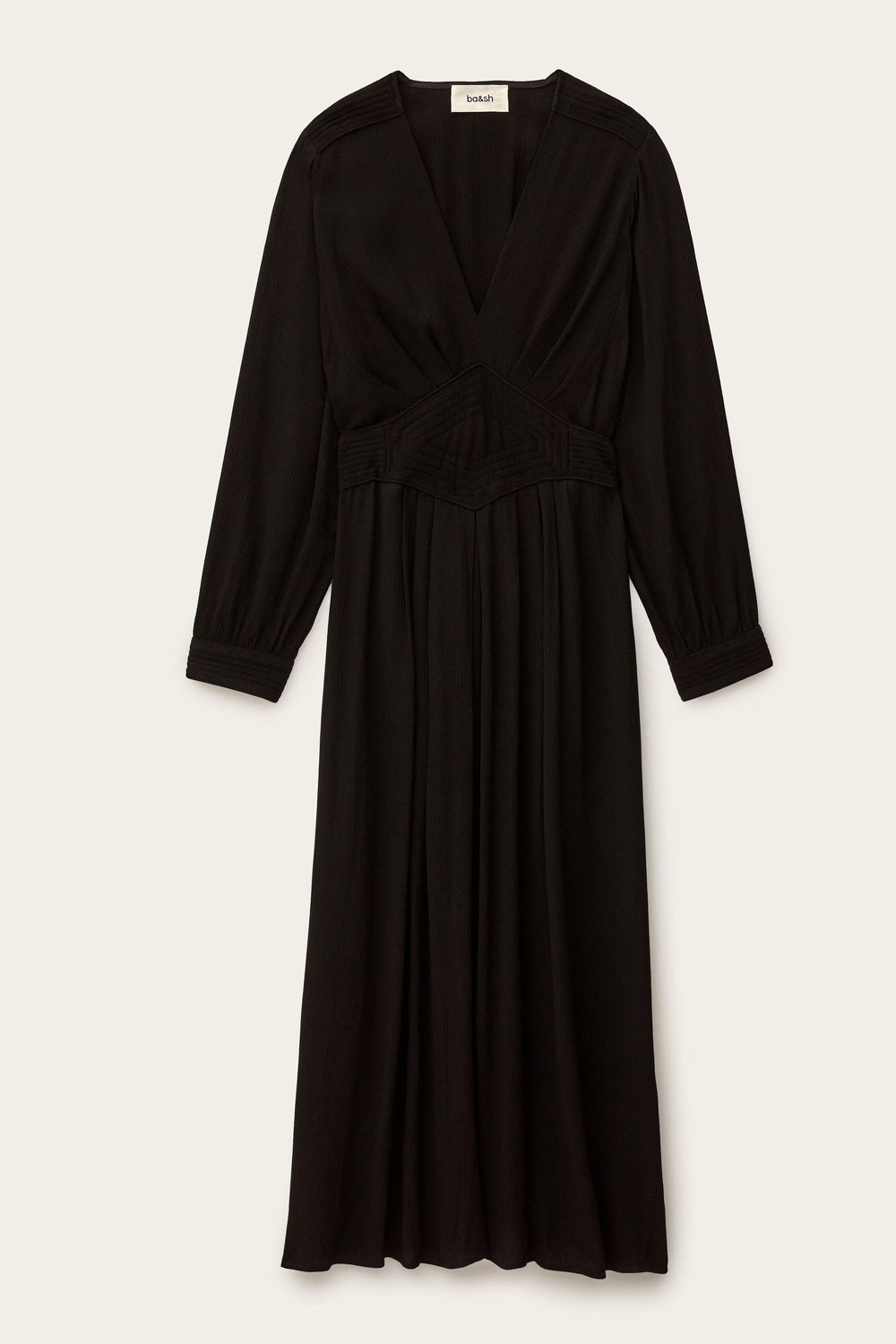 Elegant Midi Dress Ambra Black