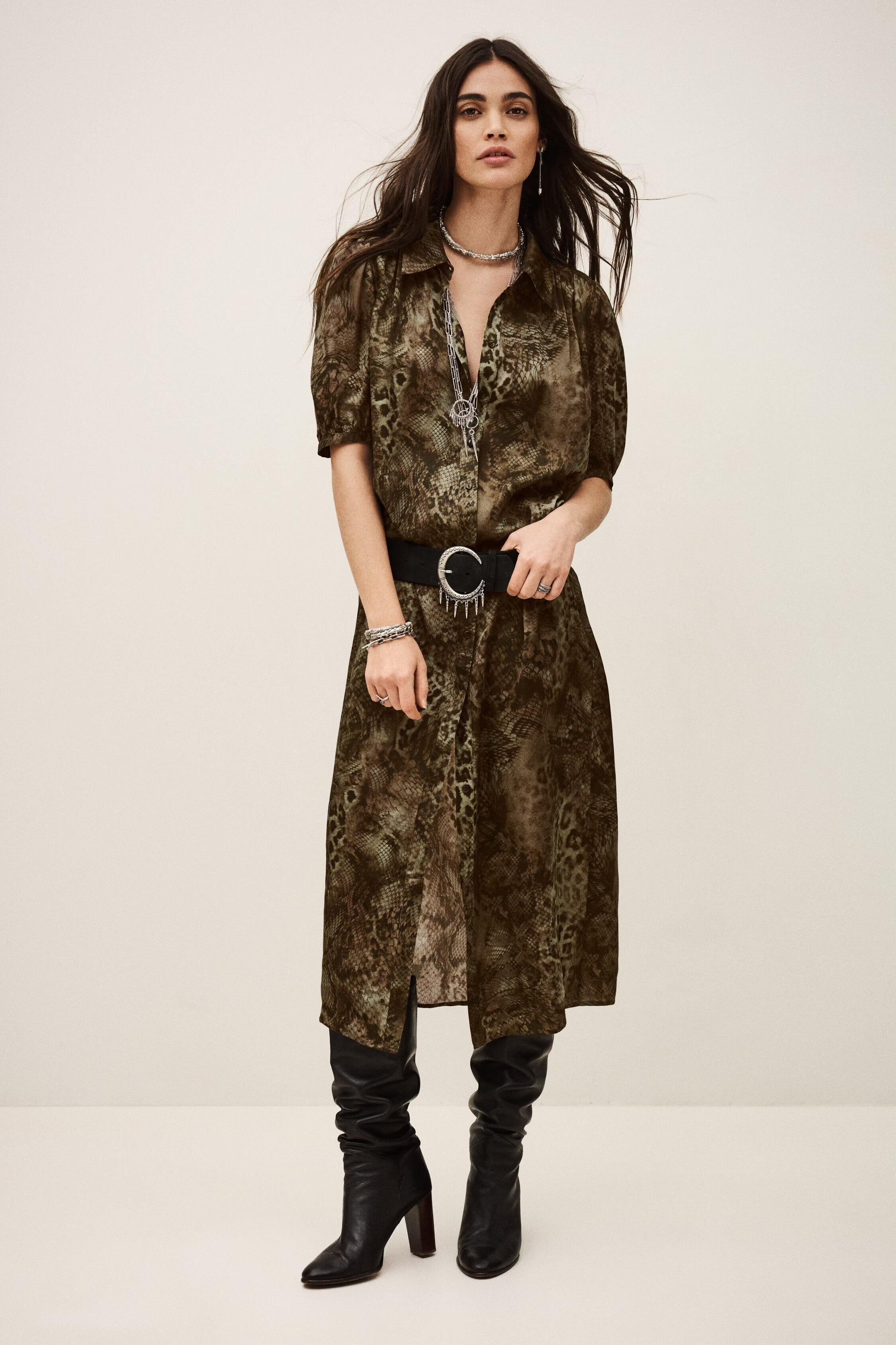 Dress Corma Green