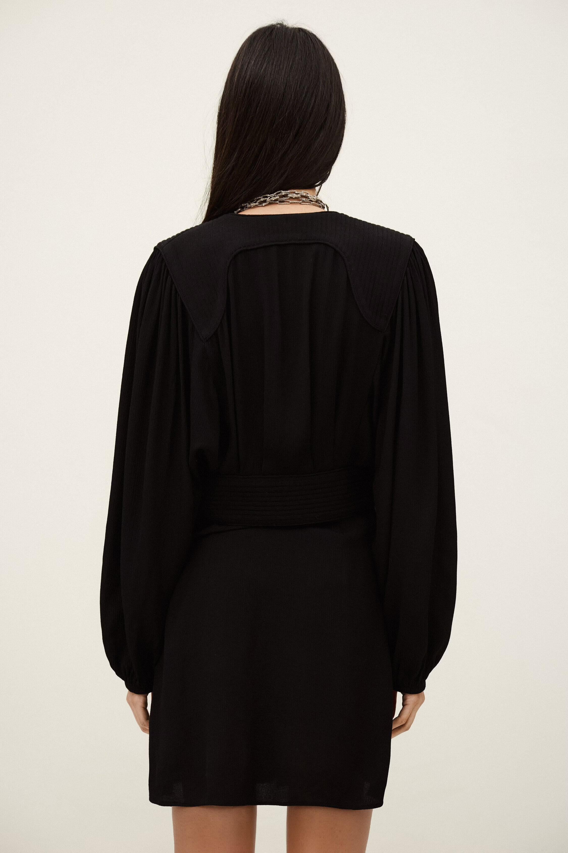 Mini Wrap Dress Alana Black