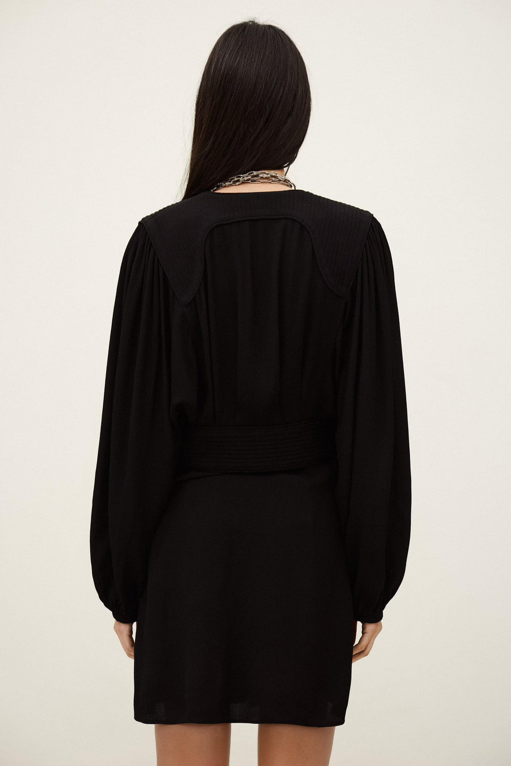 Mini Wrap Dress Alana Black