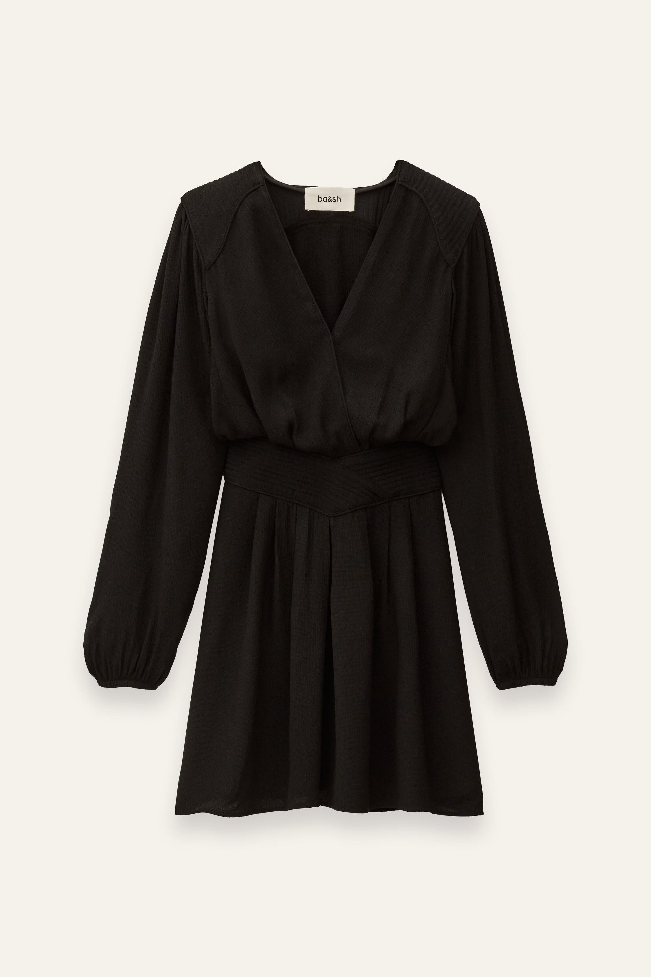 Mini Wrap Dress Alana Black