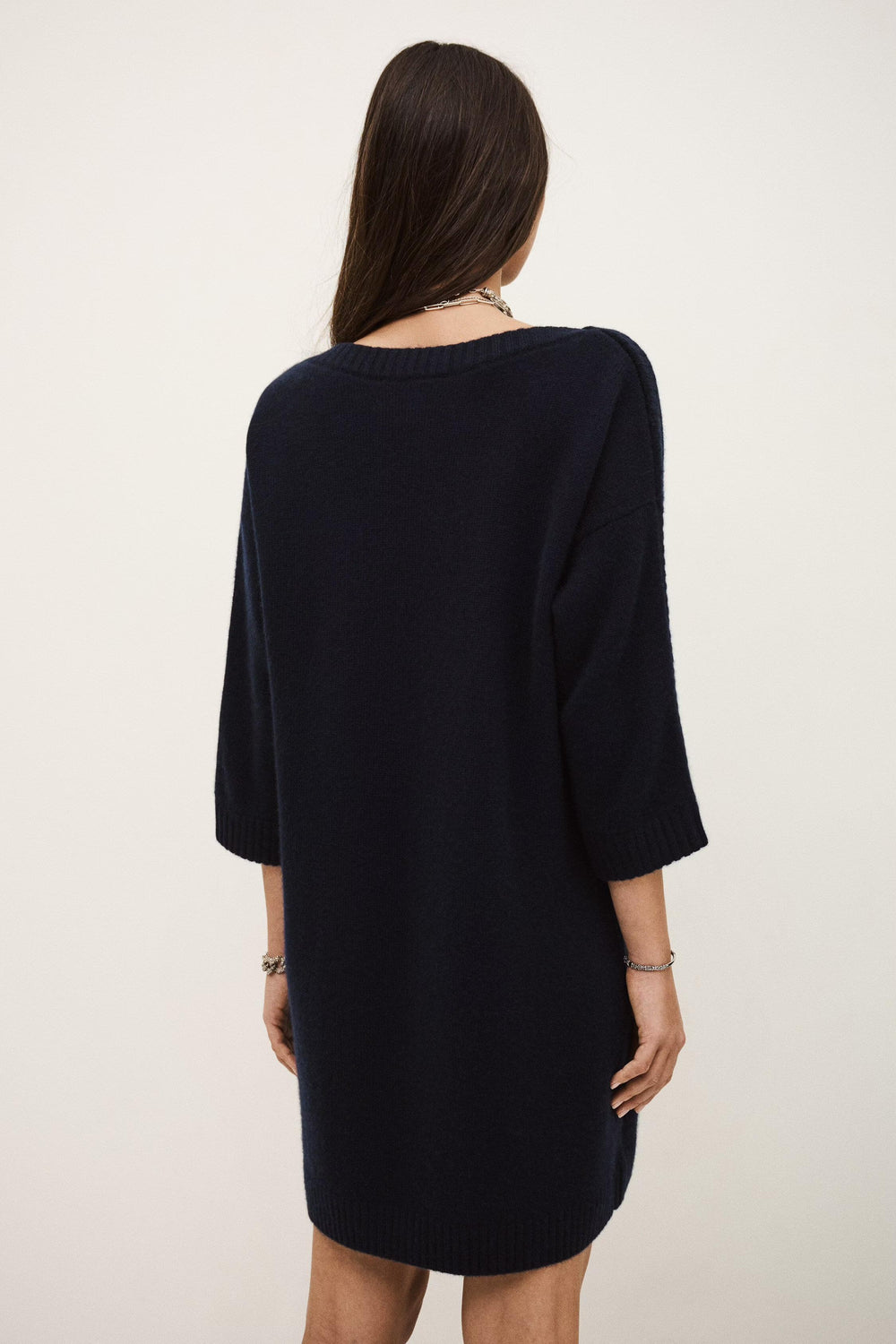 Cashmere Sweater Dress Coleen Blue