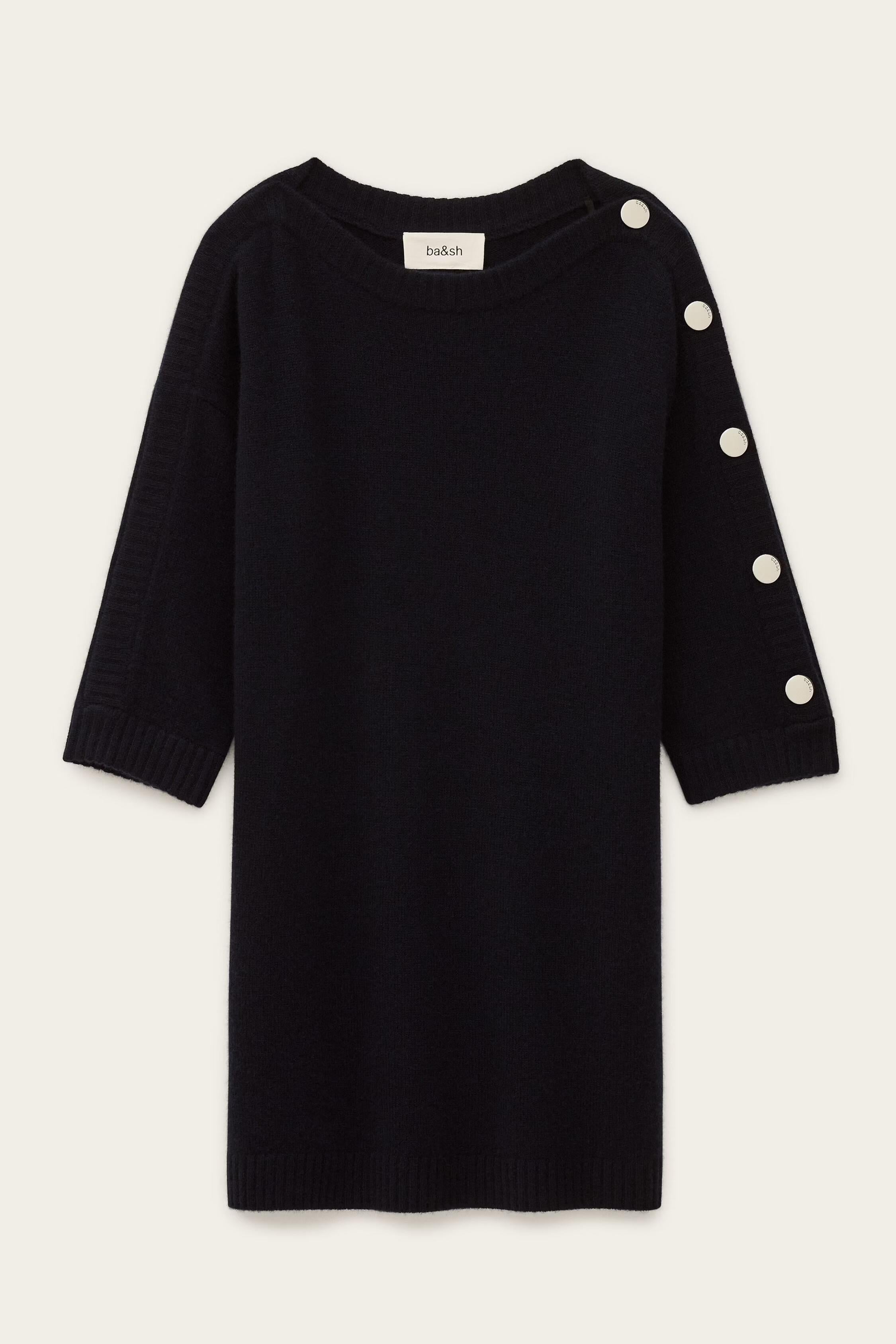 Cashmere Sweater Dress Coleen Blue