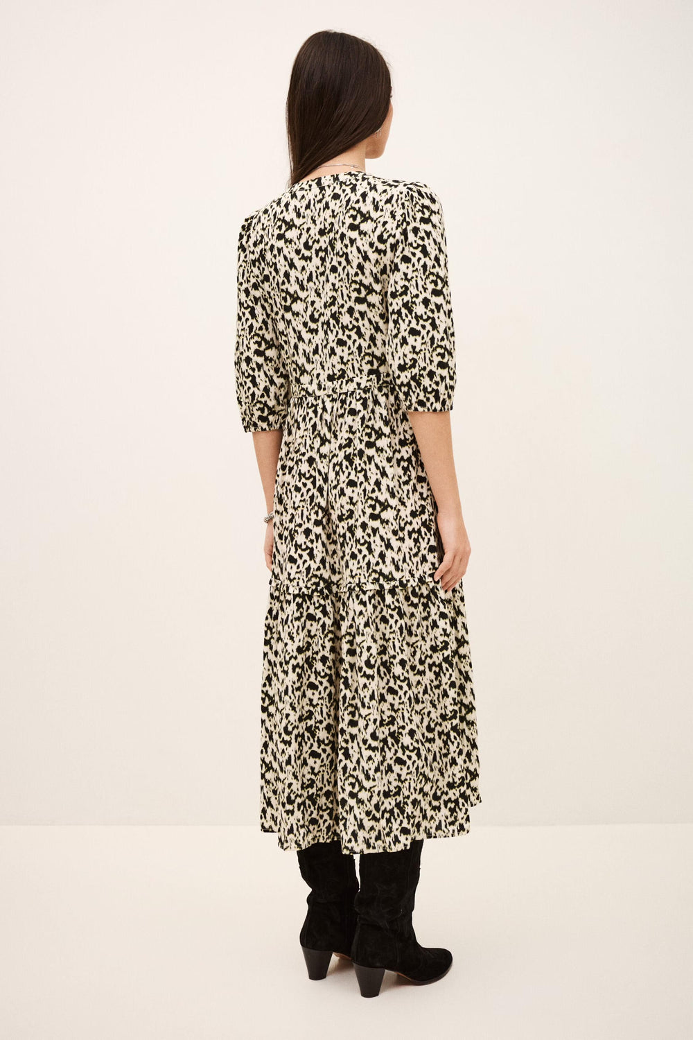 Elegant Maxi Dress Palma Off-White