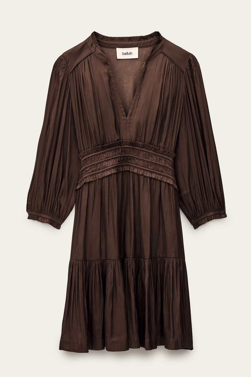 Short Dress Cyriala Brown