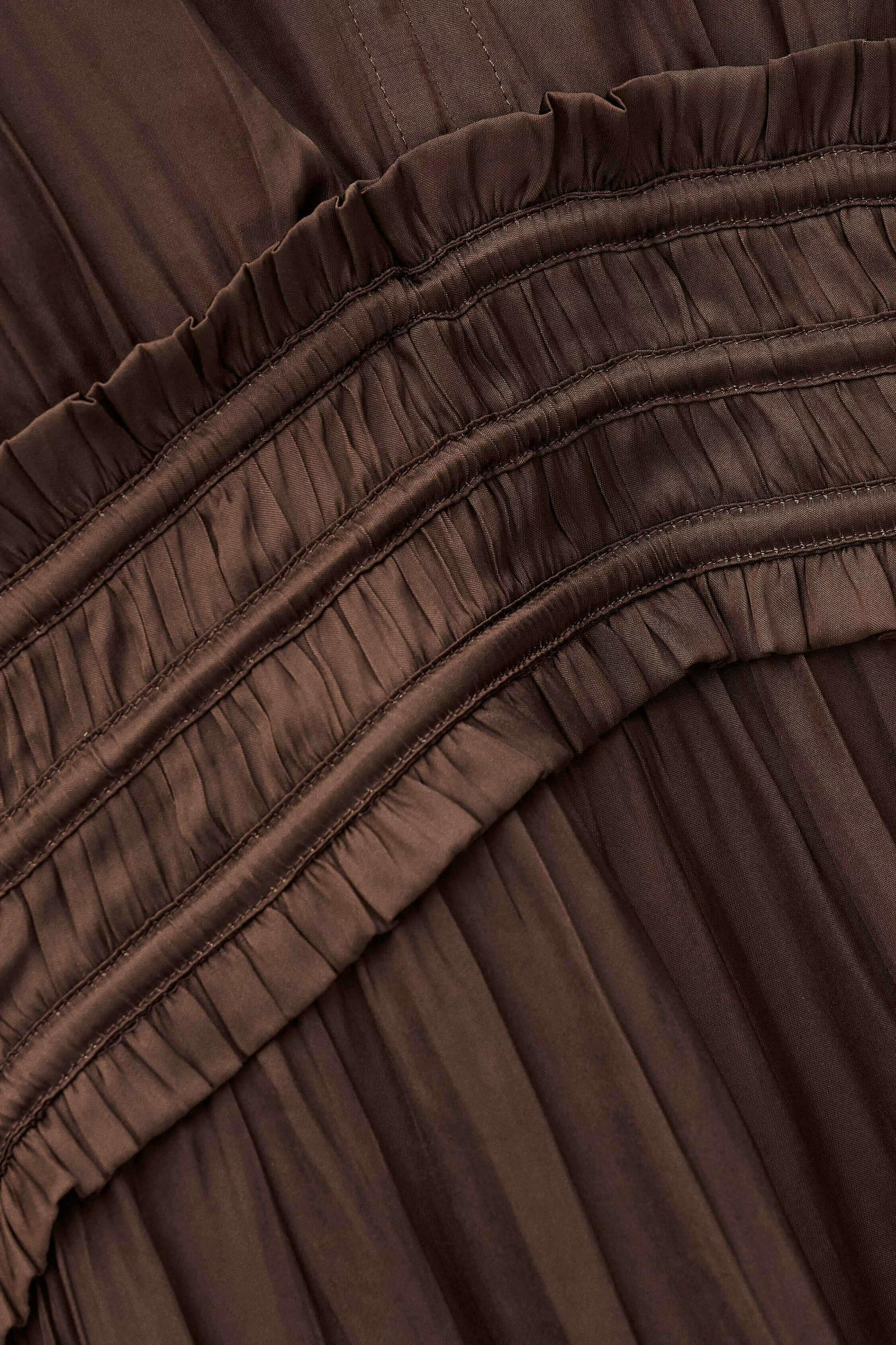 Short Dress Cyriala Brown