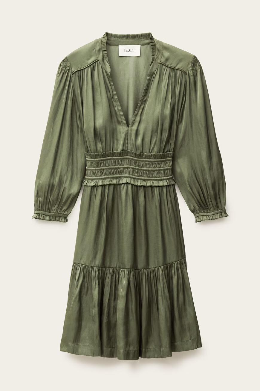 Short Dress Cyriala Green