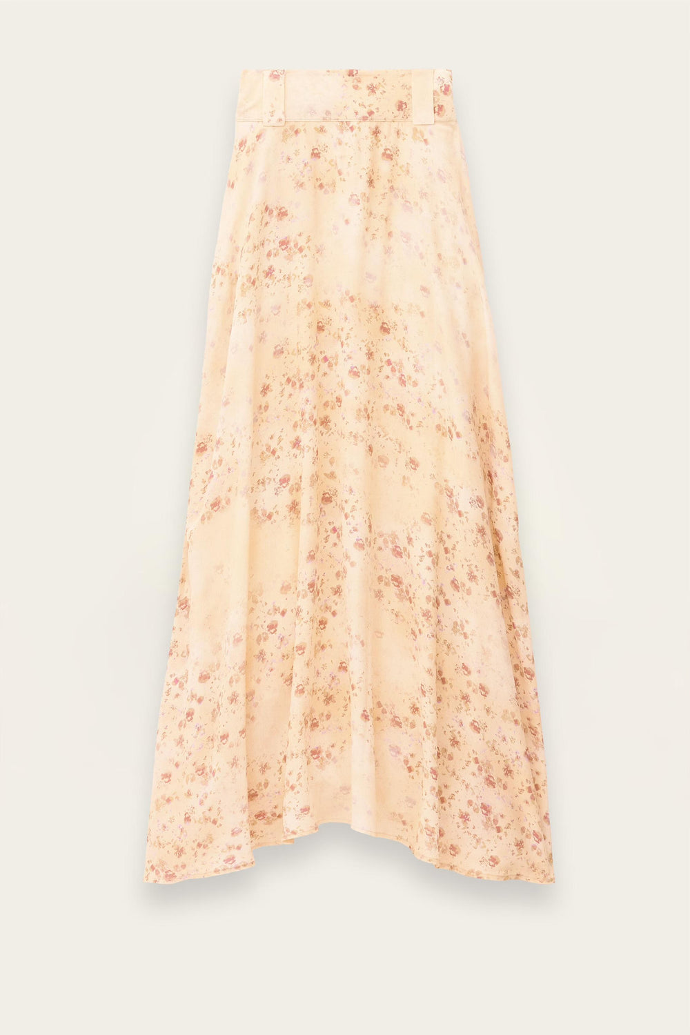 Patterned Maxi Skirt Nattalina Off-White