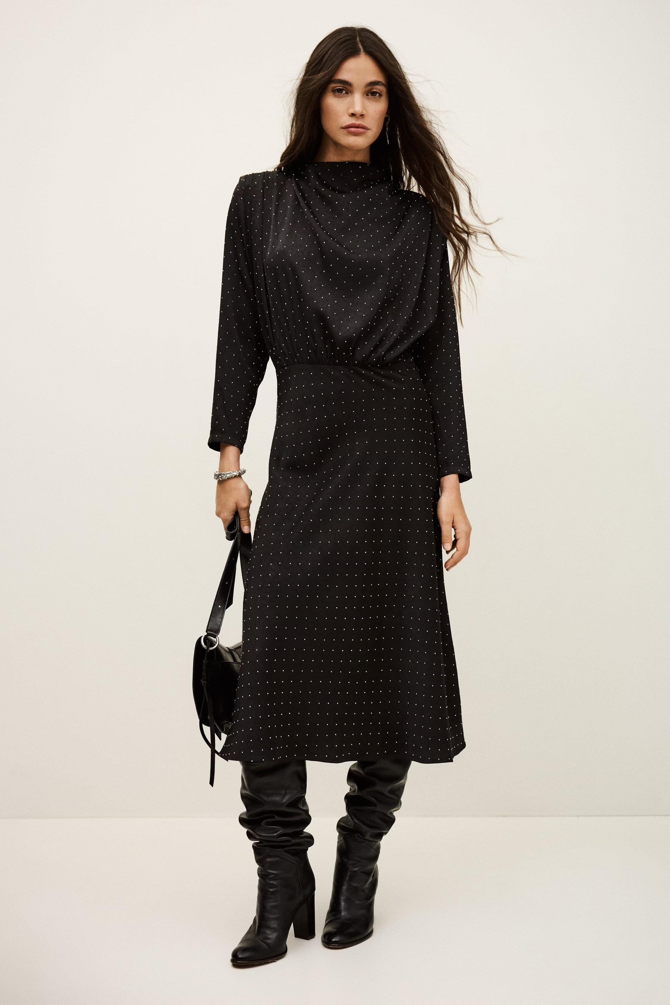 Midi Dress Dellia Black