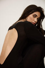Maxi Knit Dress Zimmie Black