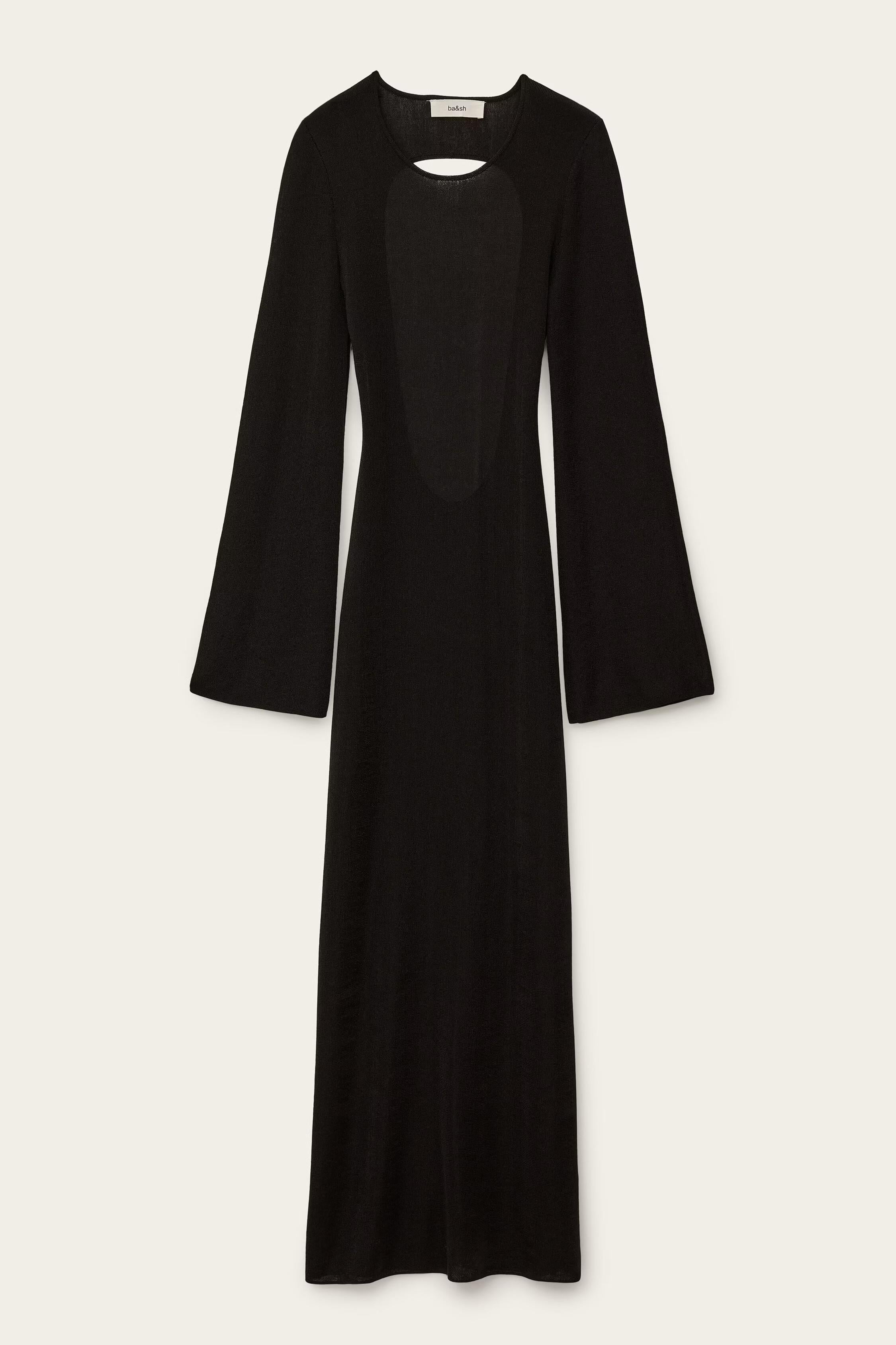 Maxi Knit Dress Zimmie Black