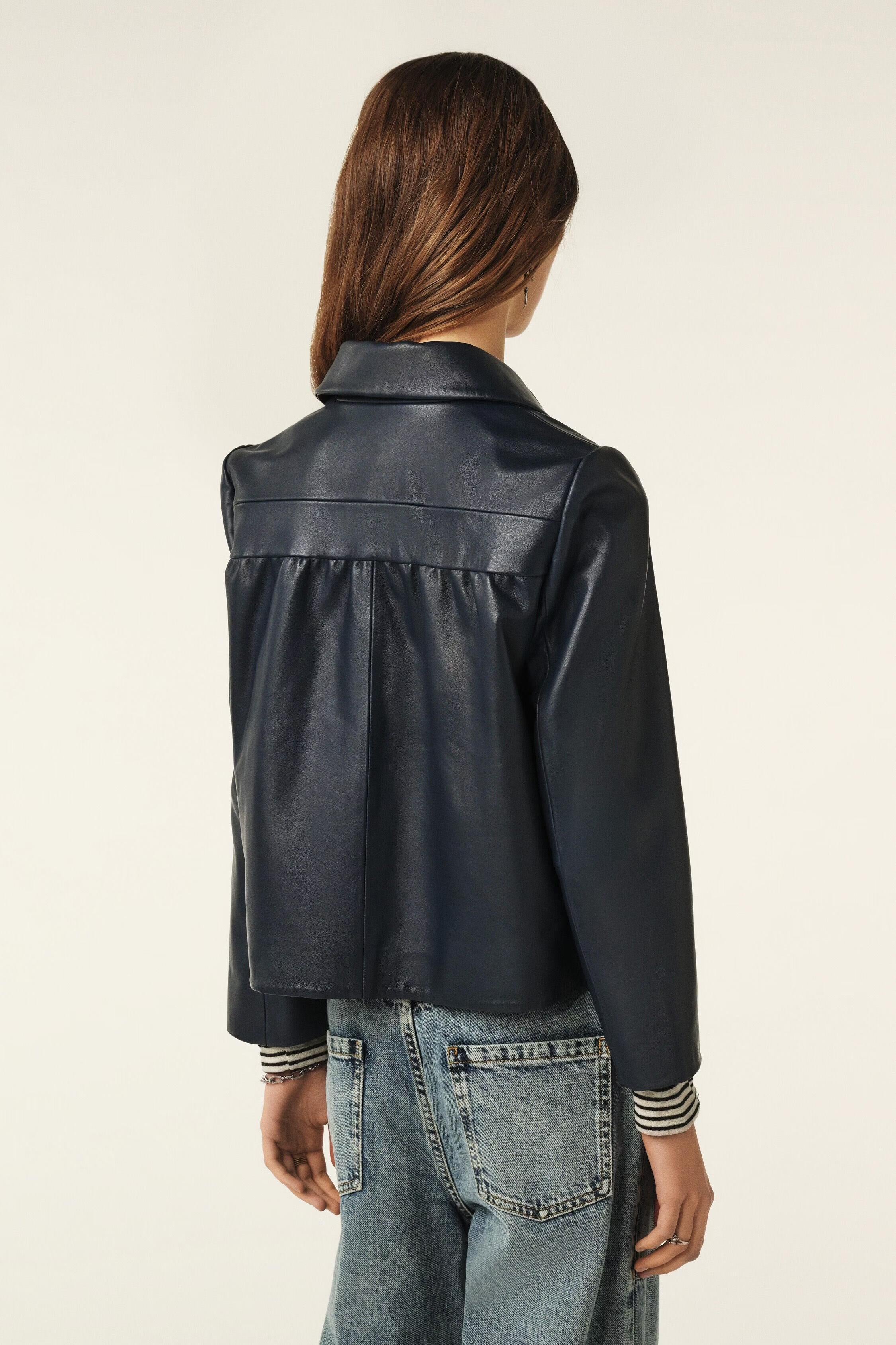 Buttoned Jacket Milos Blue