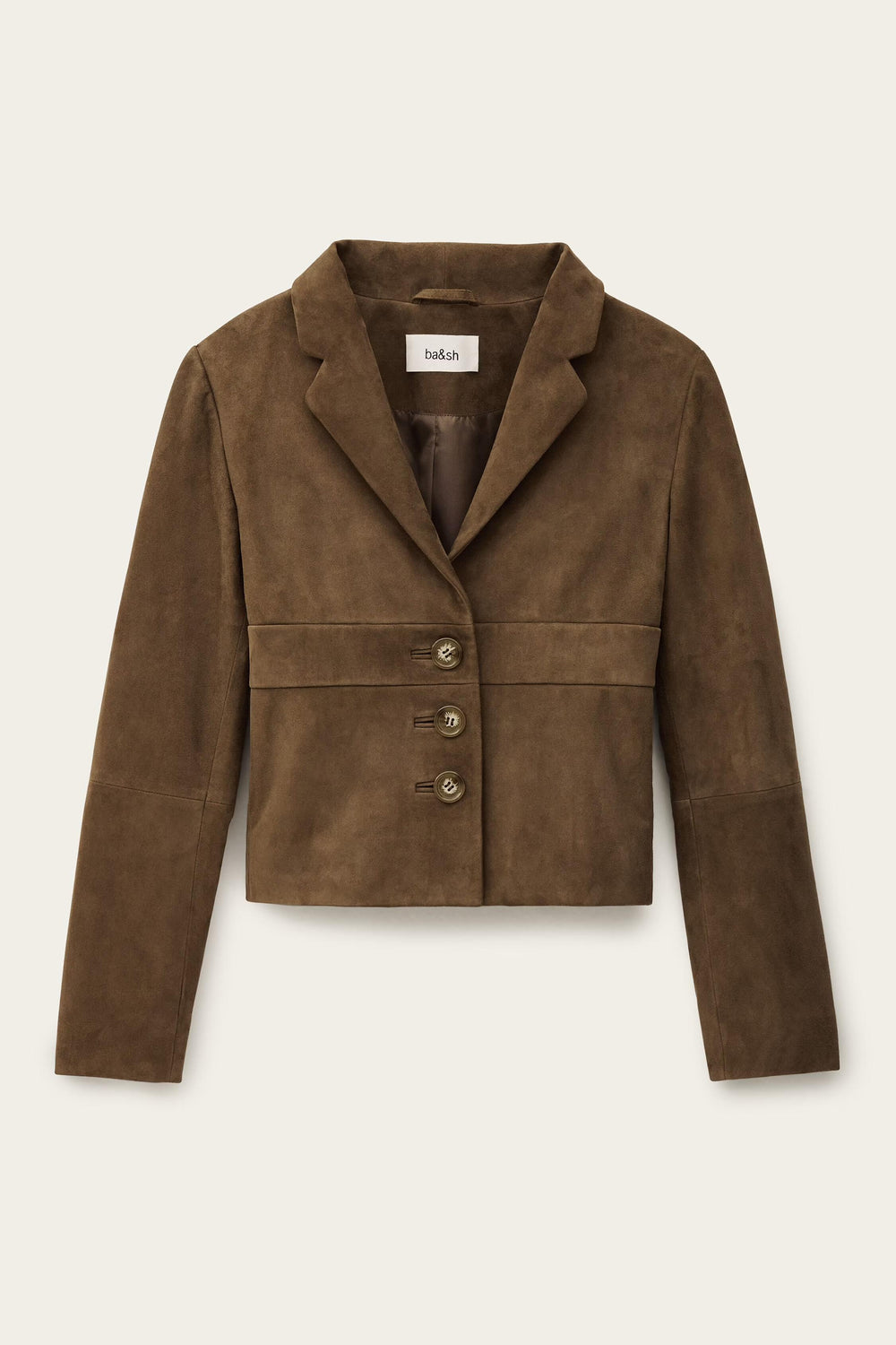 Suede Leather Jacket Morfeo Green
