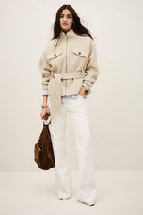 Coat Lerica Beige