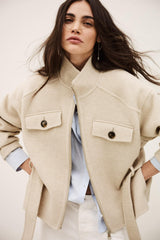 Coat Lerica Beige