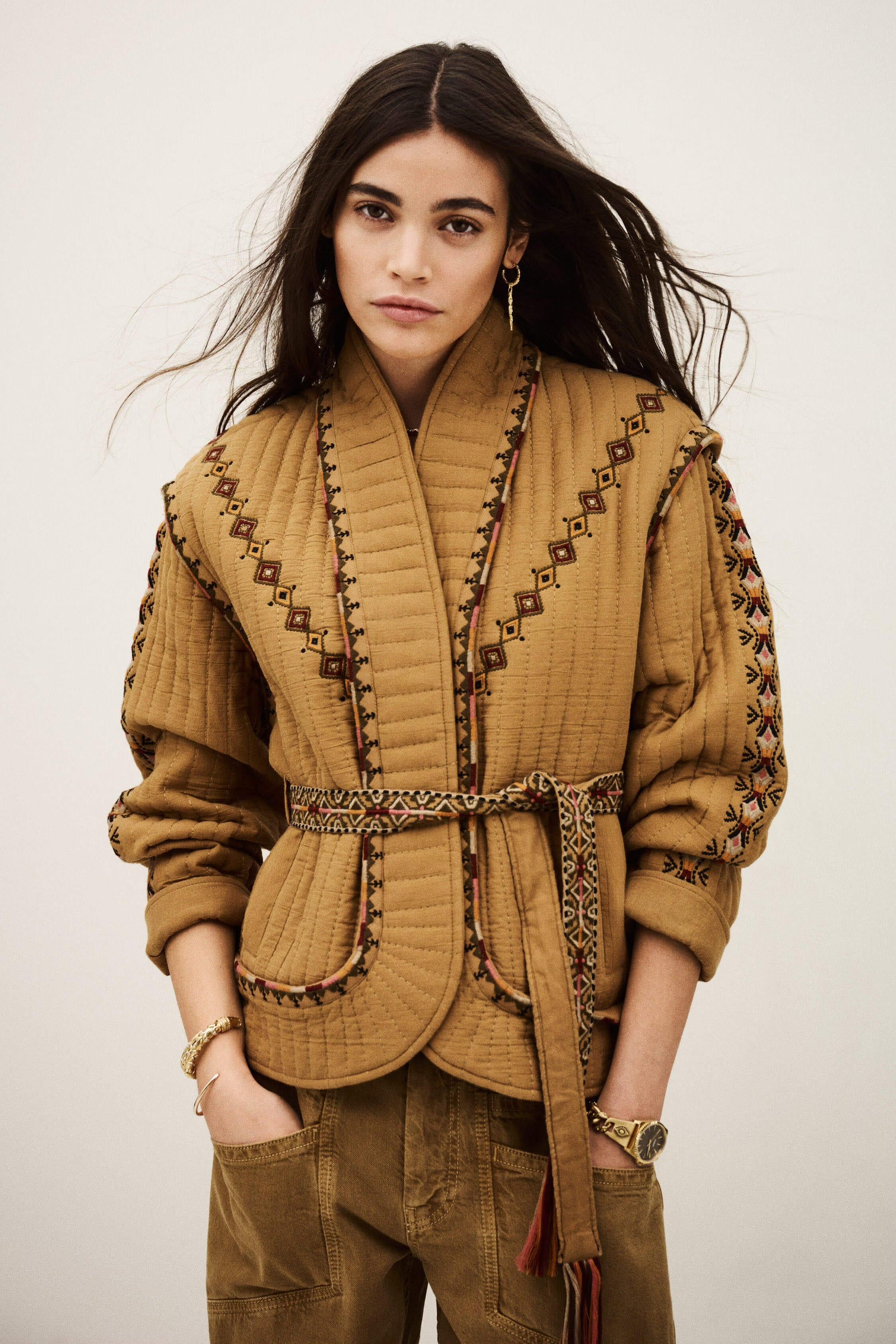 Jacket Cocoon Brown
