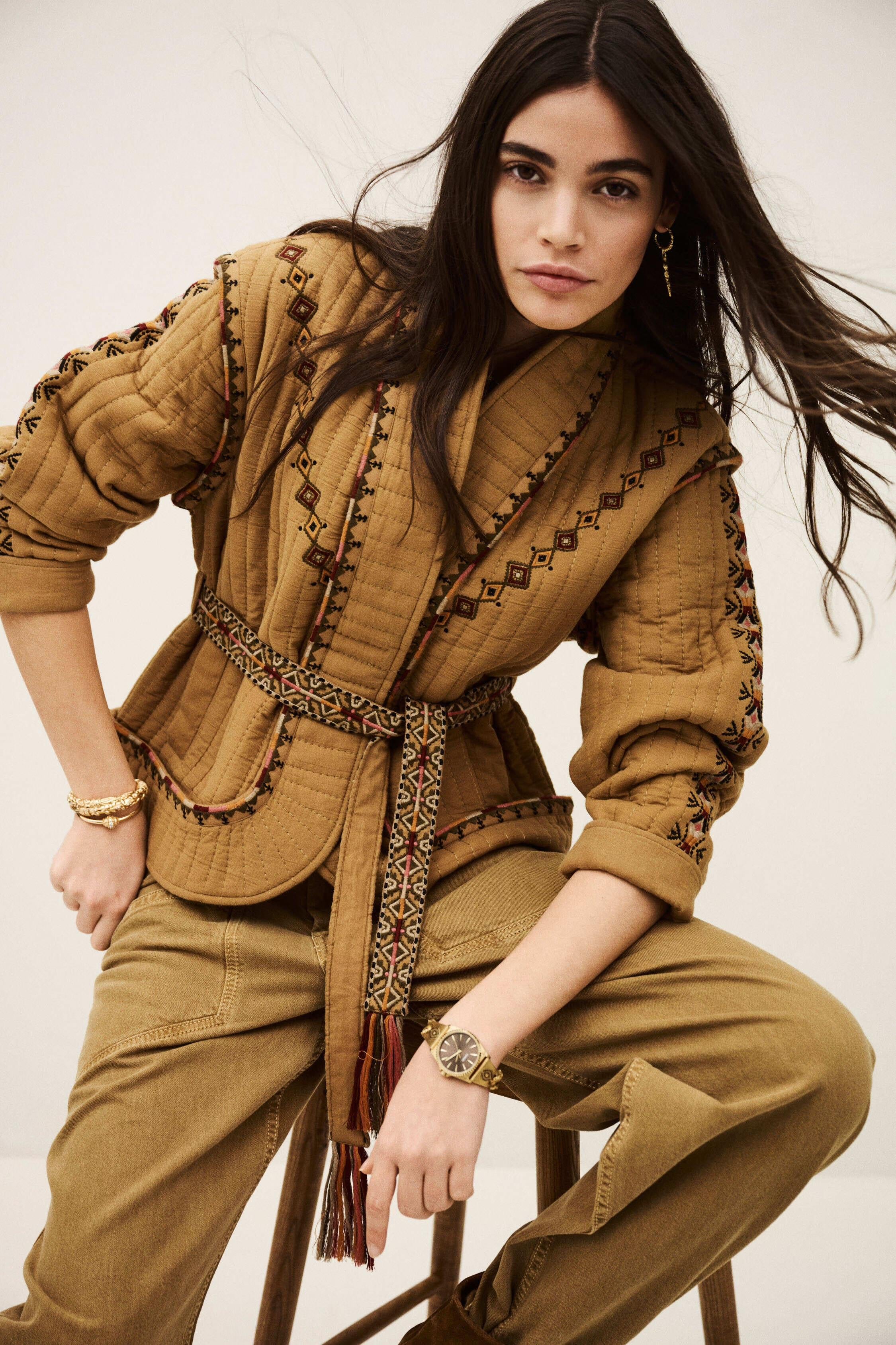 Jacket Cocoon Brown
