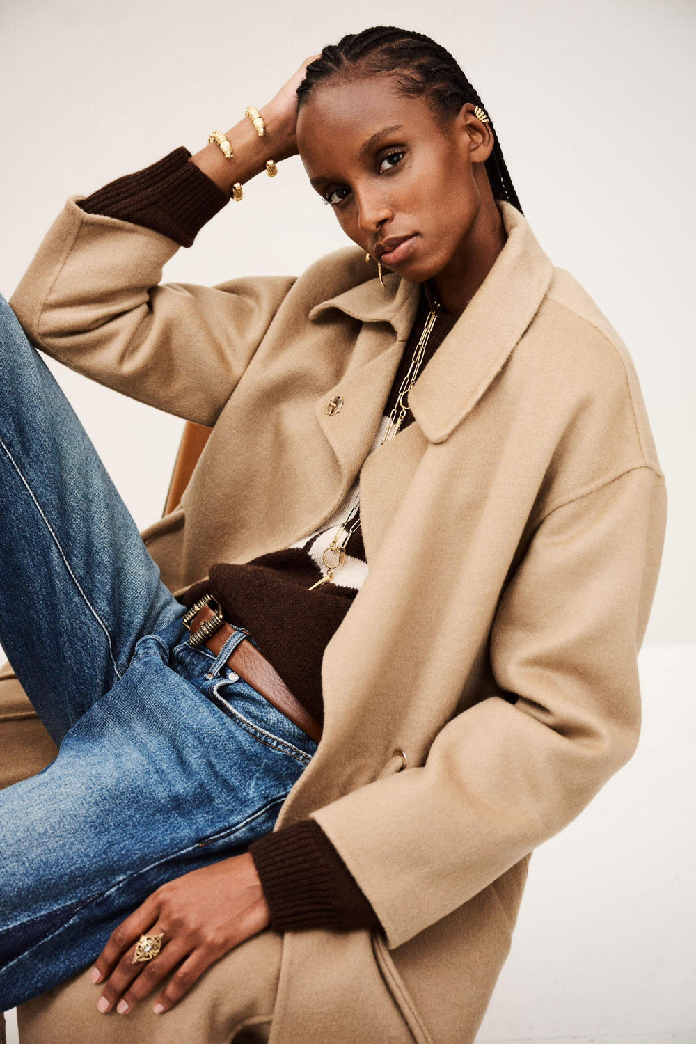 Wool Coat Kate Brown