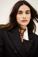 Striped Tailored Jacket Coline Blue