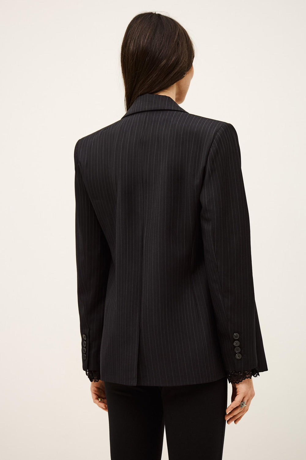 Striped Tailored Jacket Coline Blue