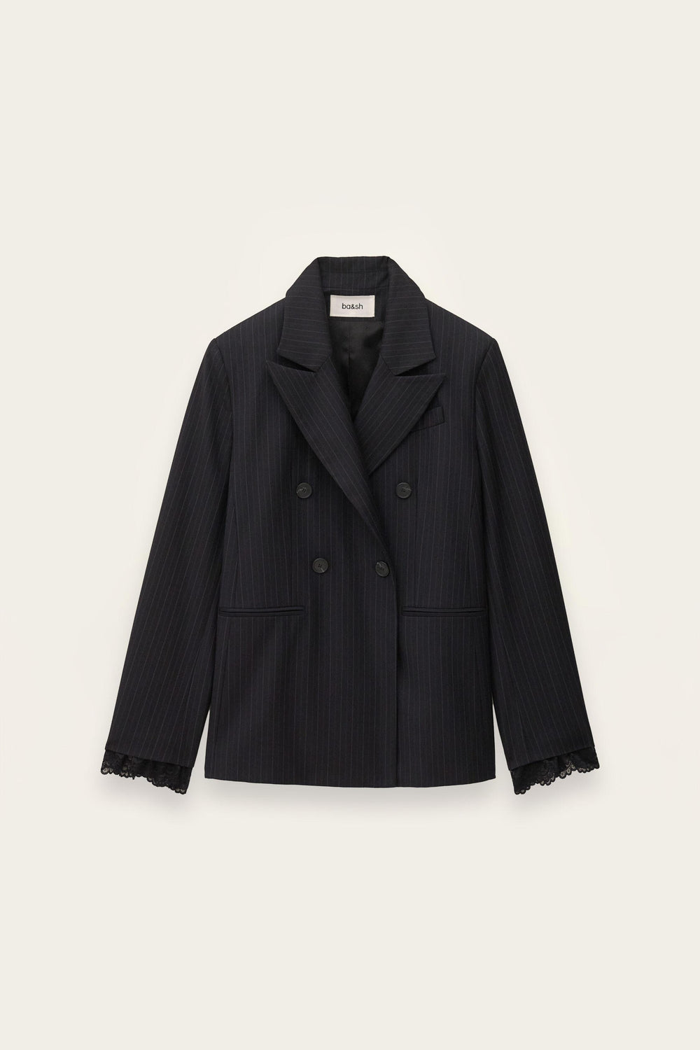 Striped Tailored Jacket Coline Blue