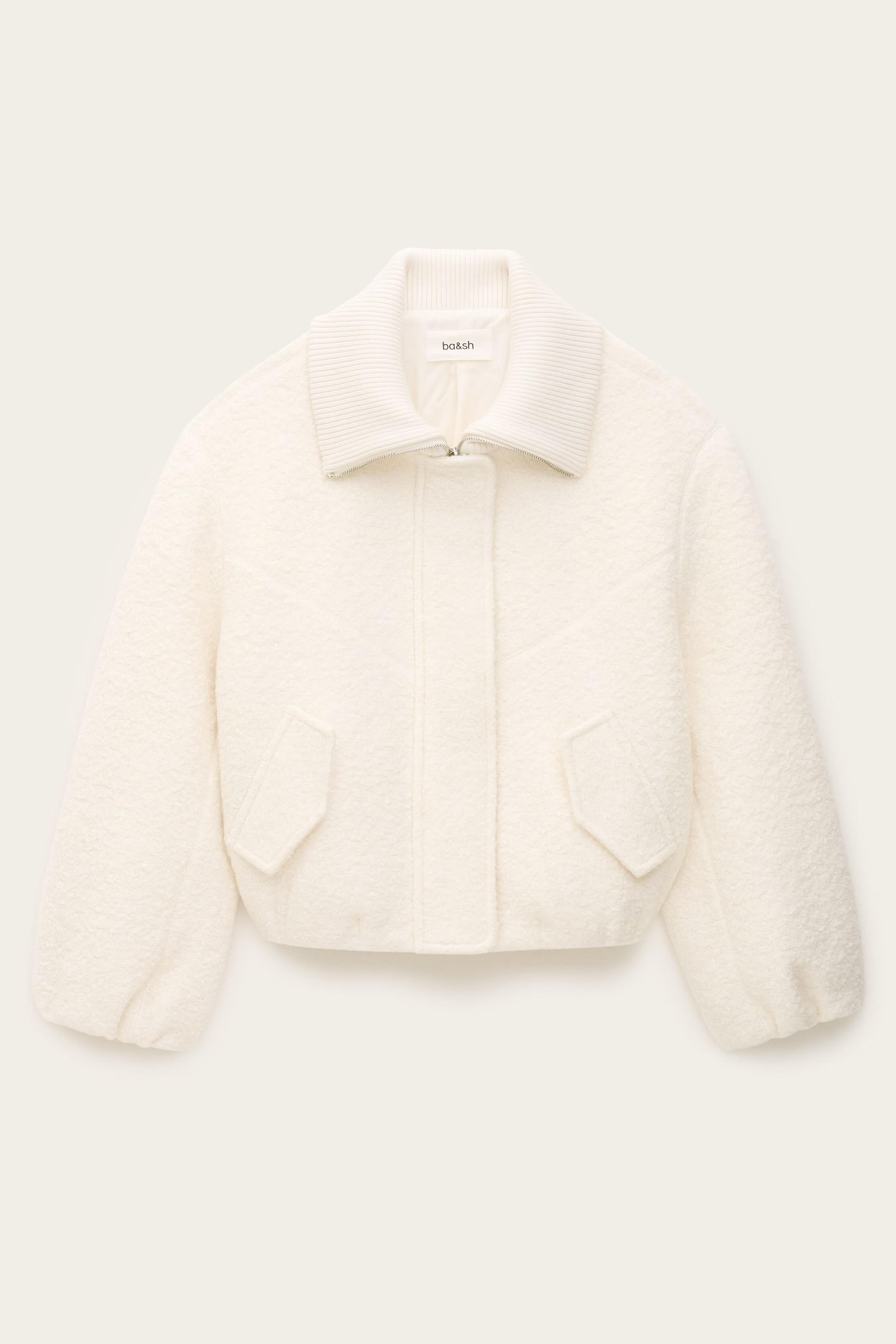 Elegant Bomber Jacket Vito Off-White