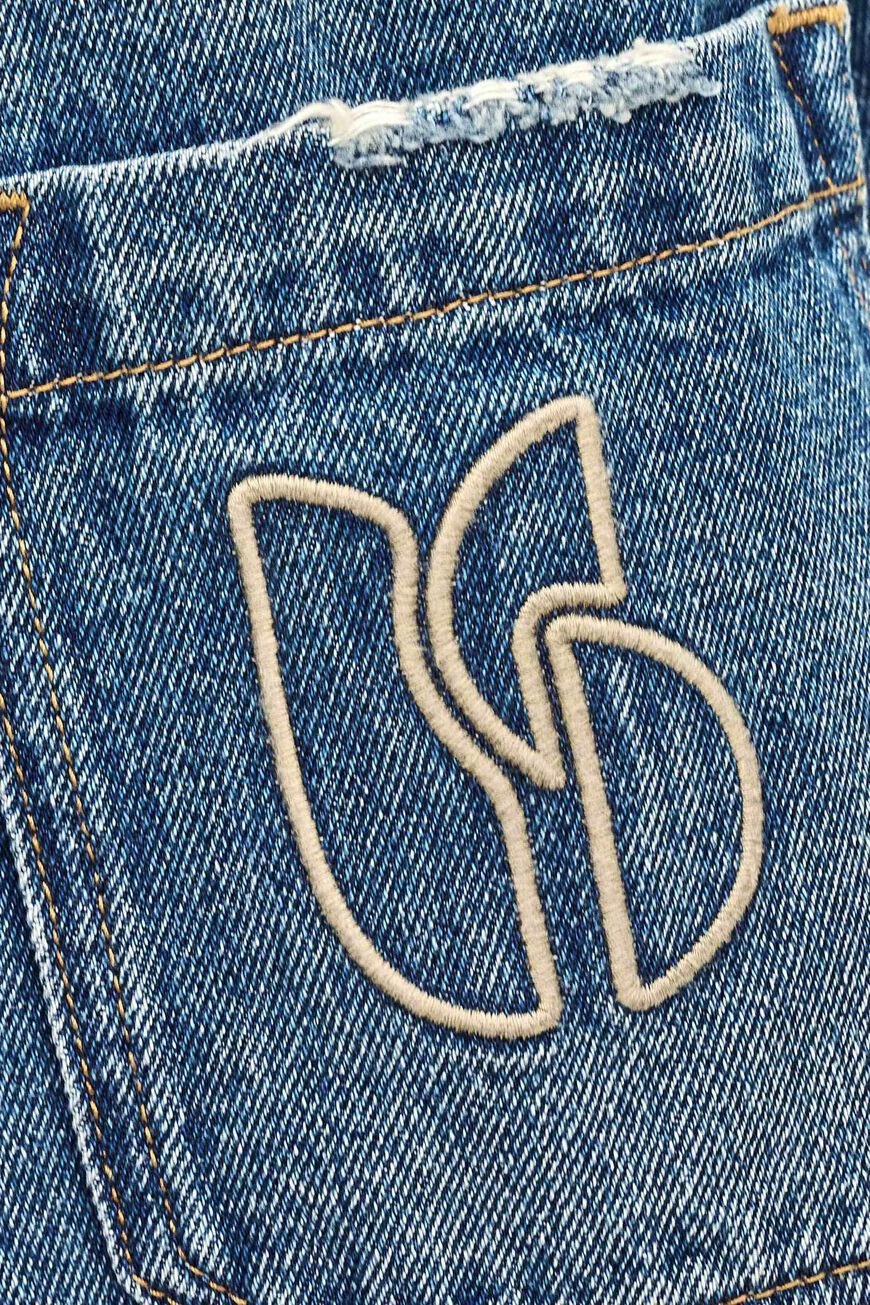 Cropped Denim Jacket Vigilio Blue