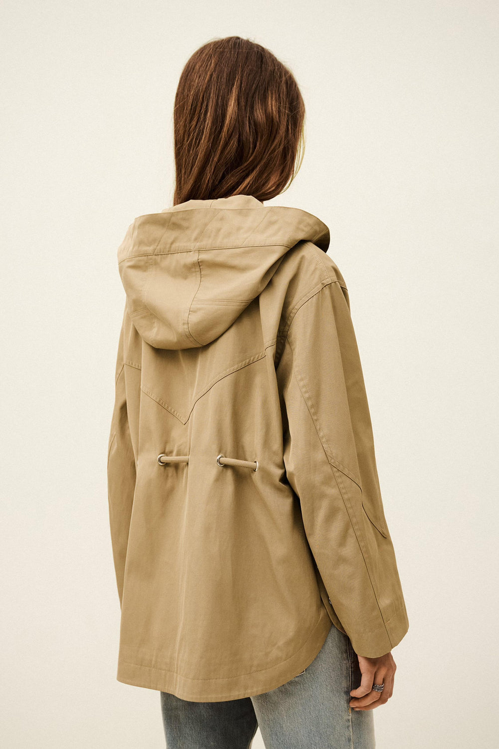 Long Belted Parka Ilio Brown