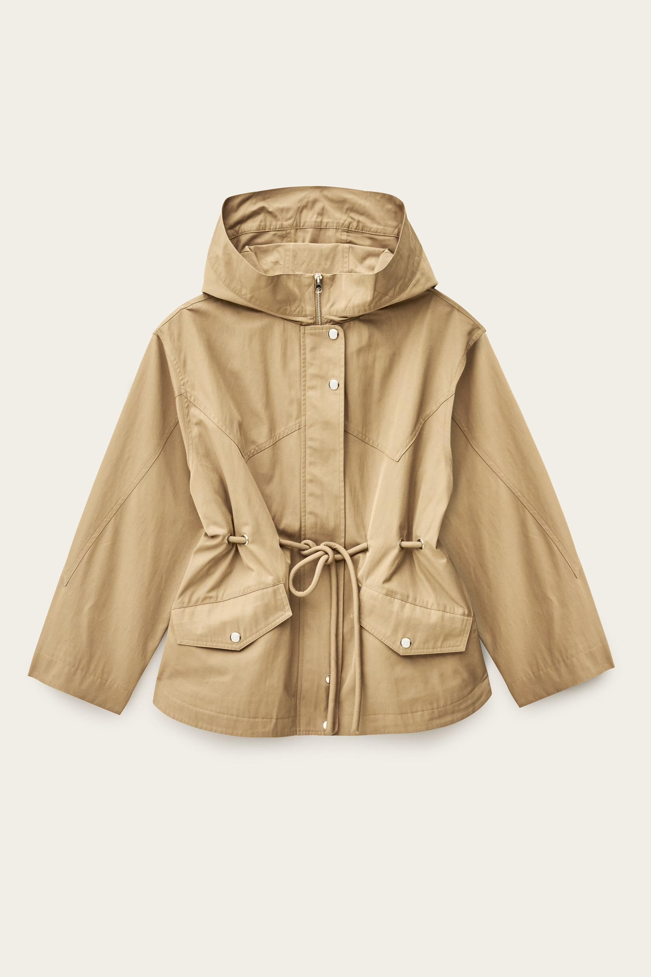 Long Belted Parka Ilio Brown