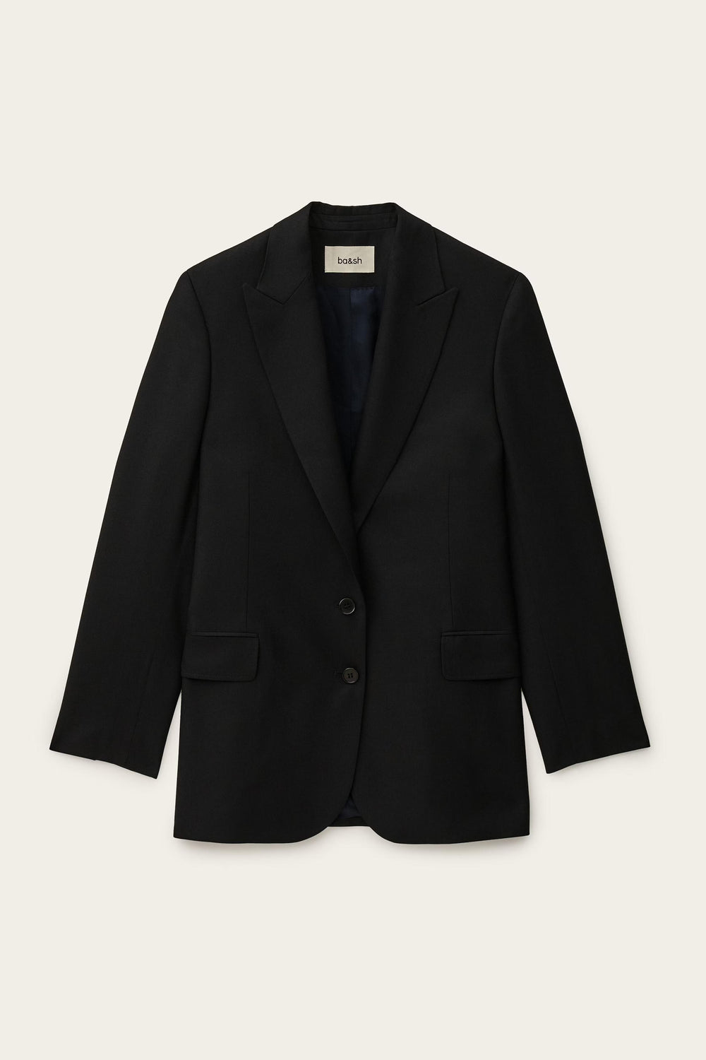 Straight-Fit Tailored Blazer Nisha Blue