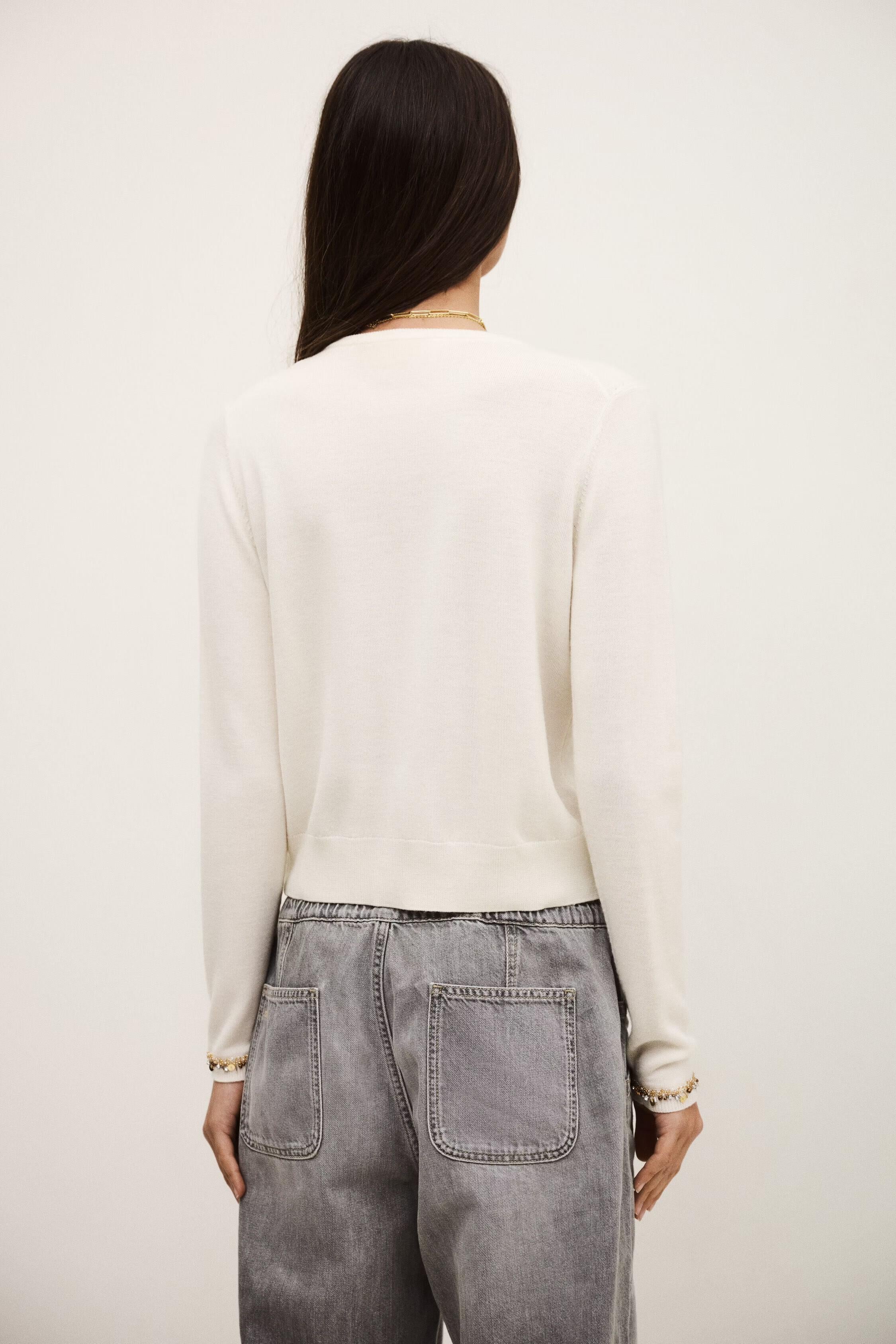 Cardigan Bijot Off-White
