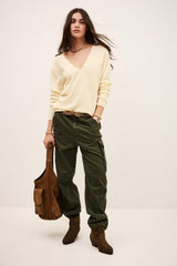 Timeless Wool Sweater Sollene Yellow
