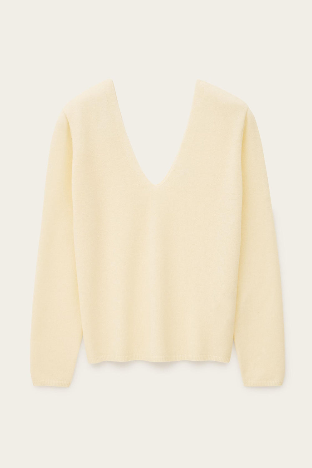 Timeless Wool Sweater Sollene Yellow