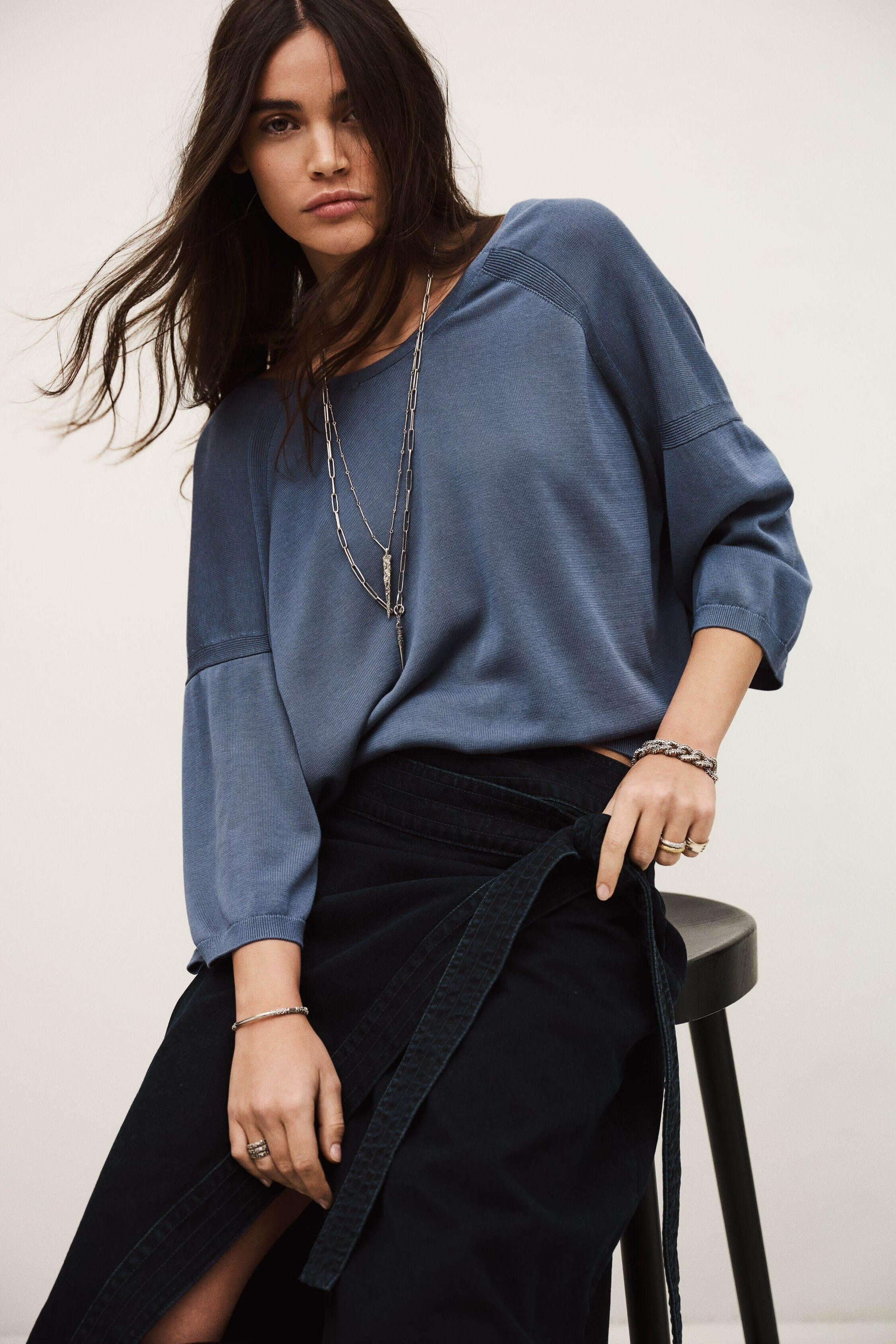 Braha Cardigan Blue