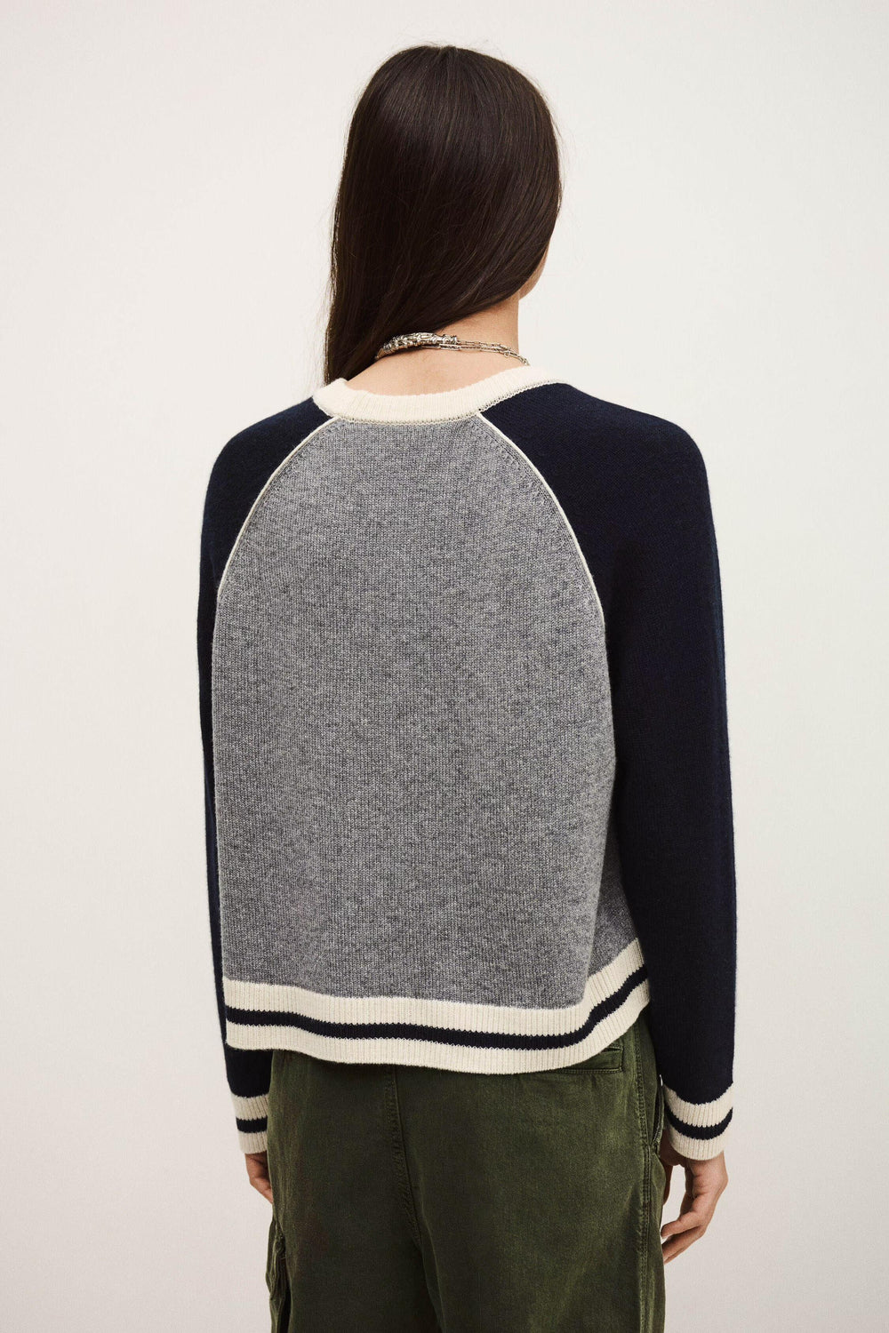 Cashmere Sports Sweater Collette Blue
