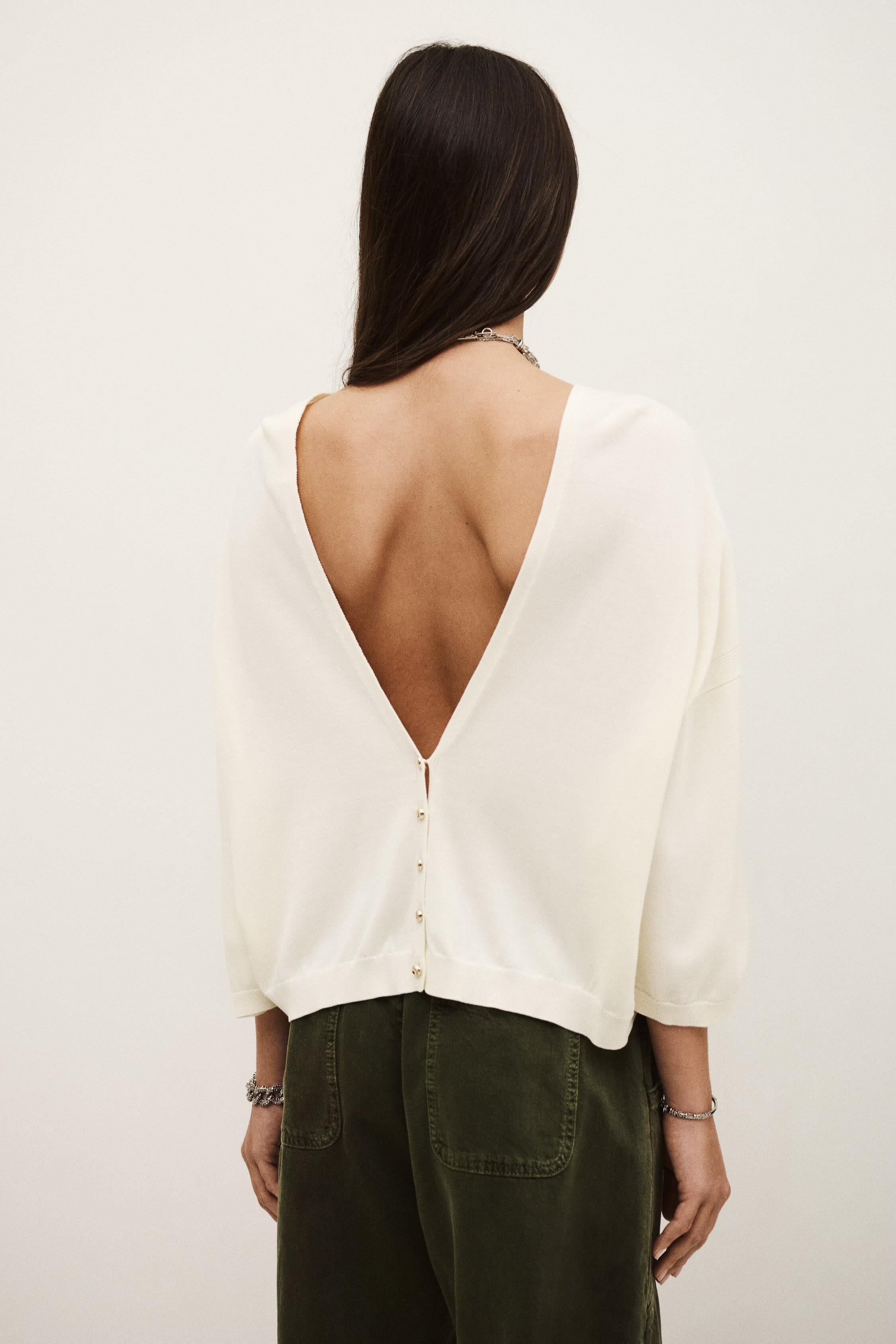Braha Cardigan Off-White
