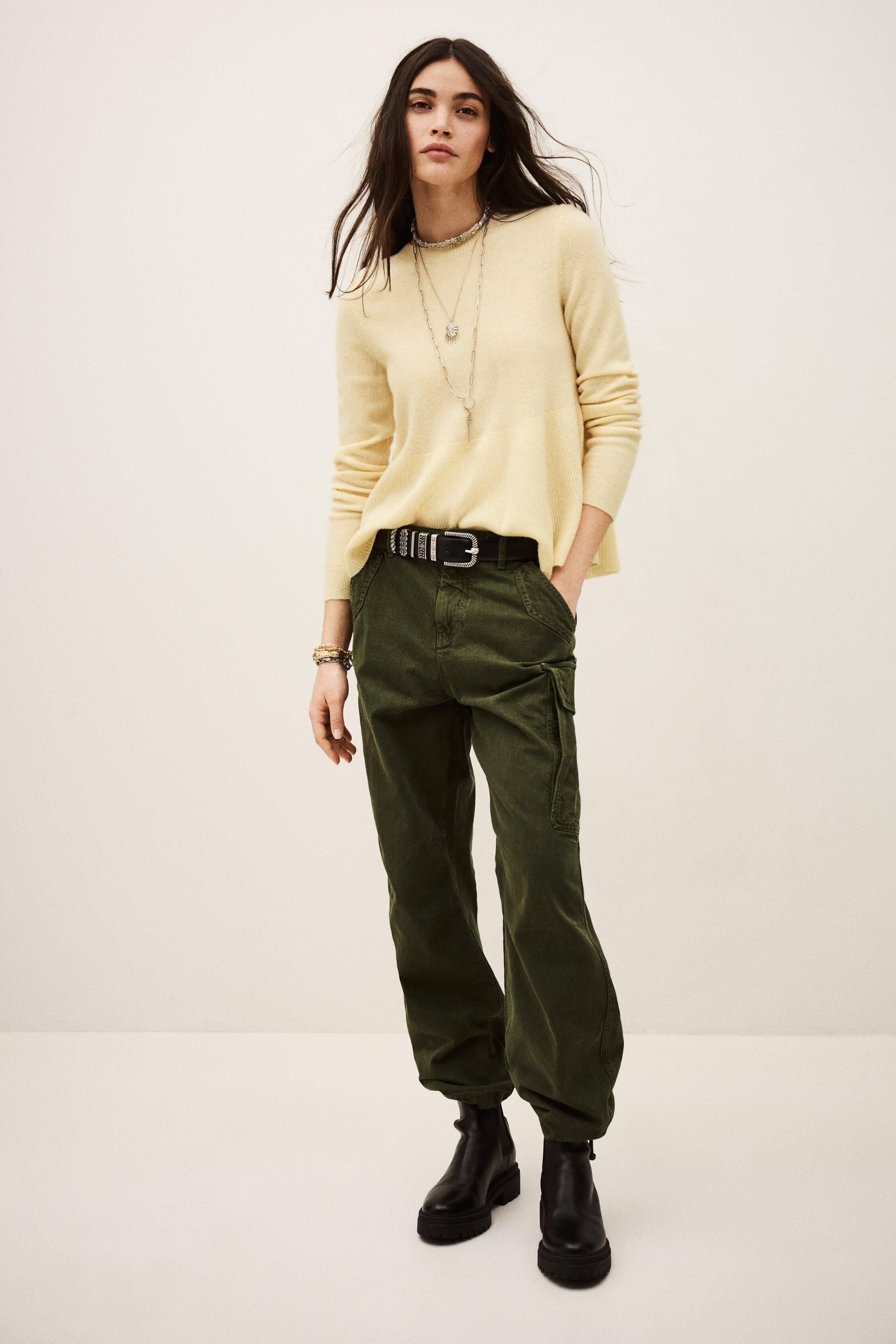 Timeless Wool Sweater Salama Yellow