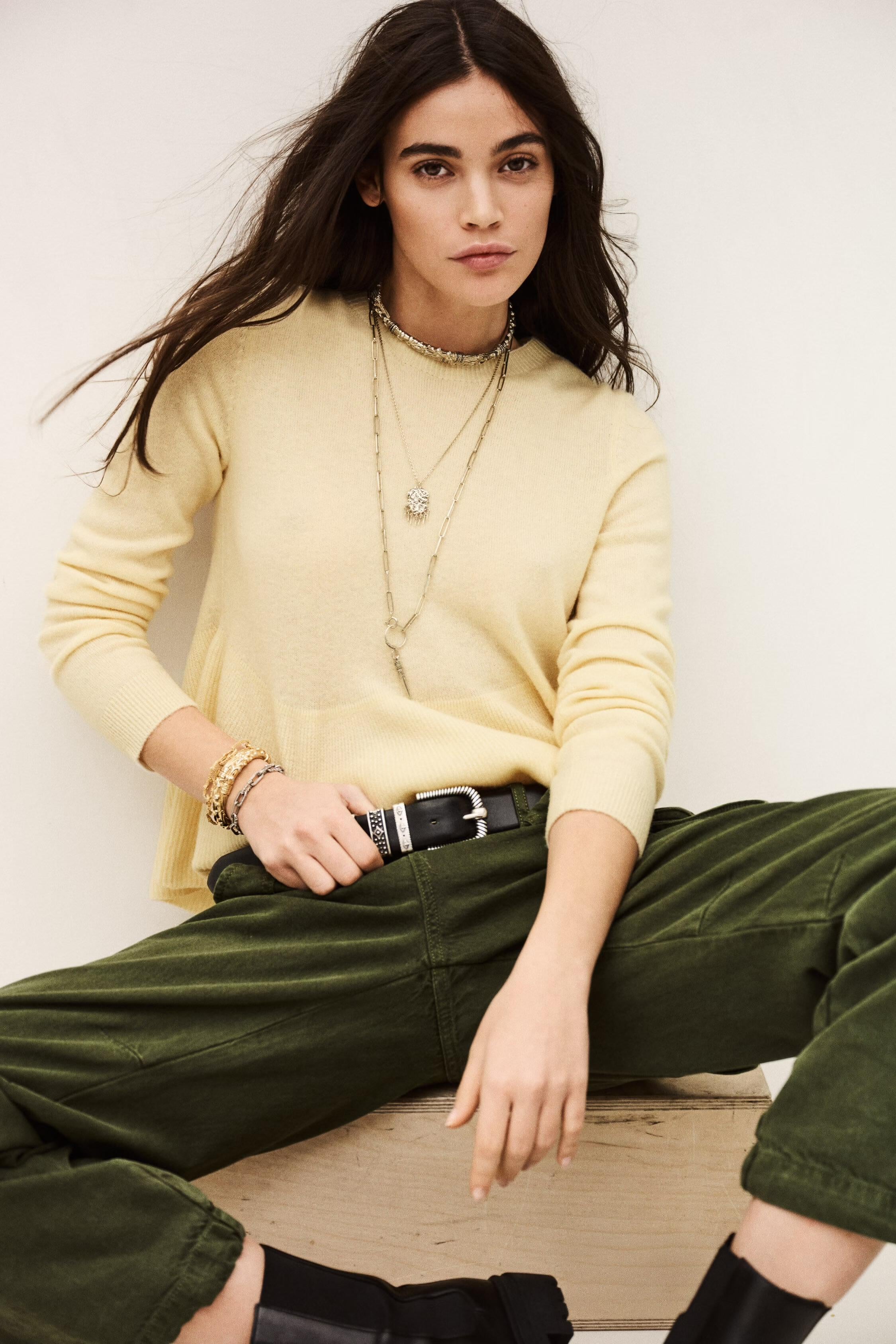 Timeless Wool Sweater Salama Yellow