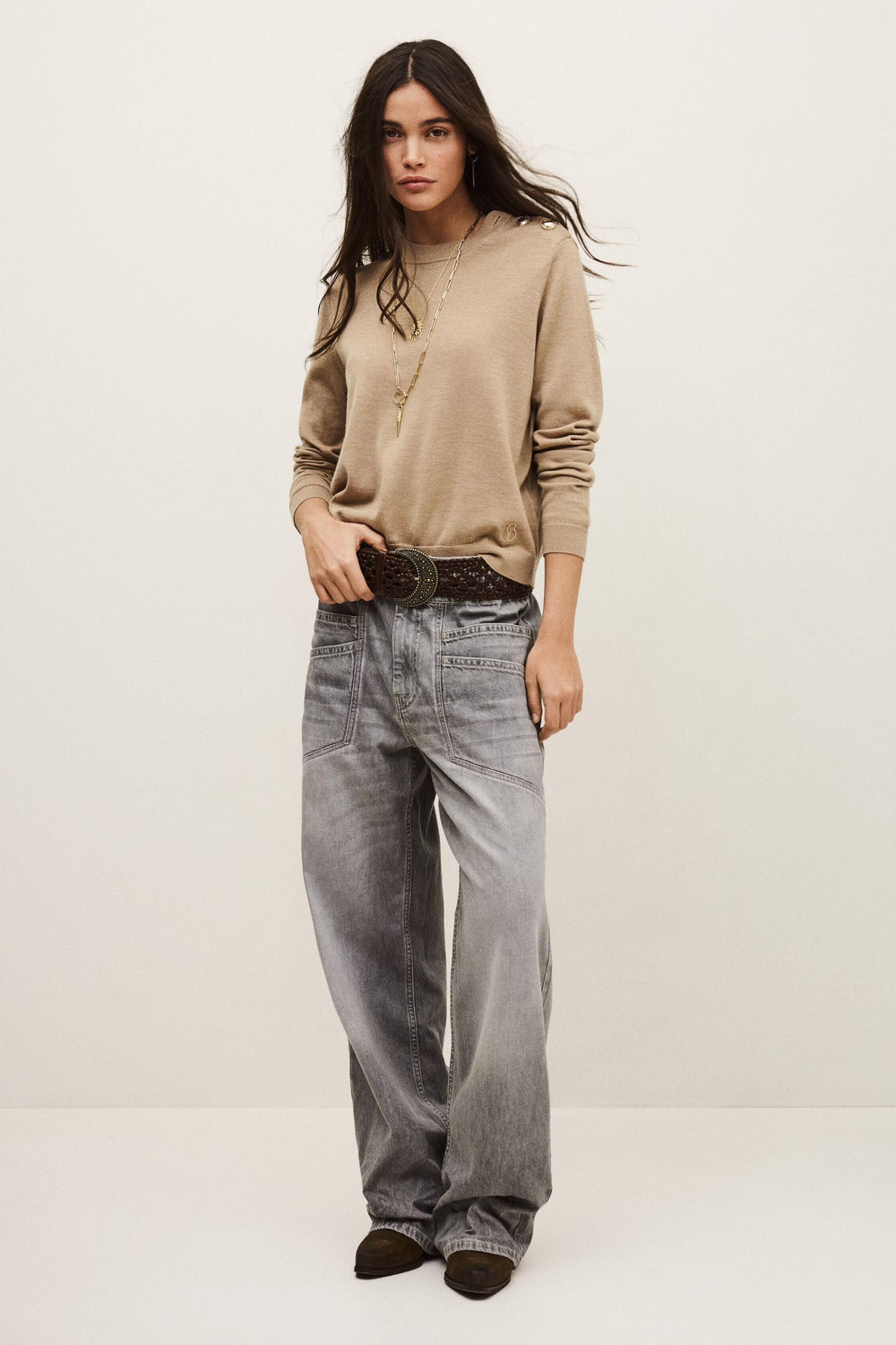 Jumper Byleil Beige