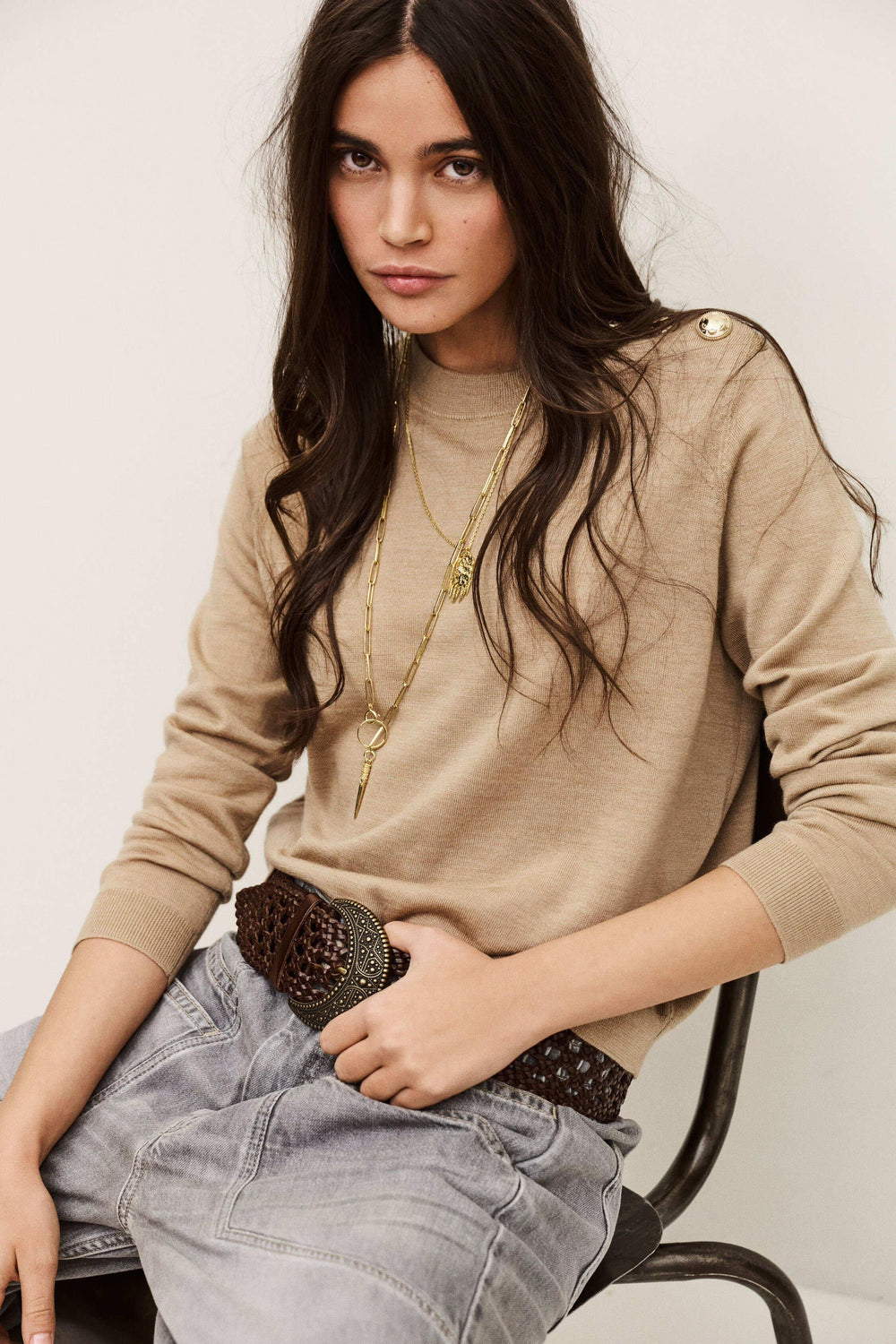 Jumper Byleil Beige