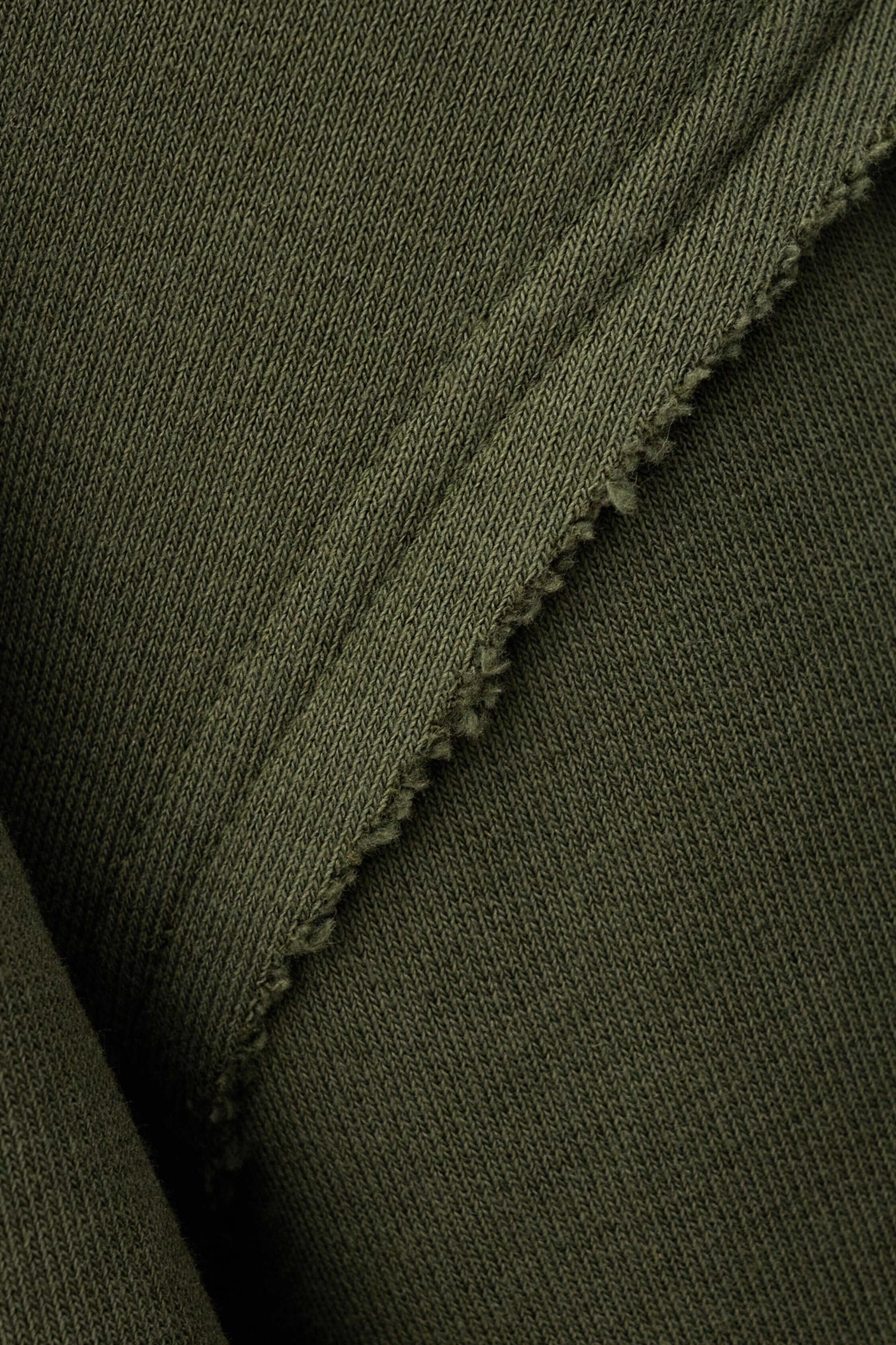 Loose-Fit Hooded Sweatshirt Moby Green